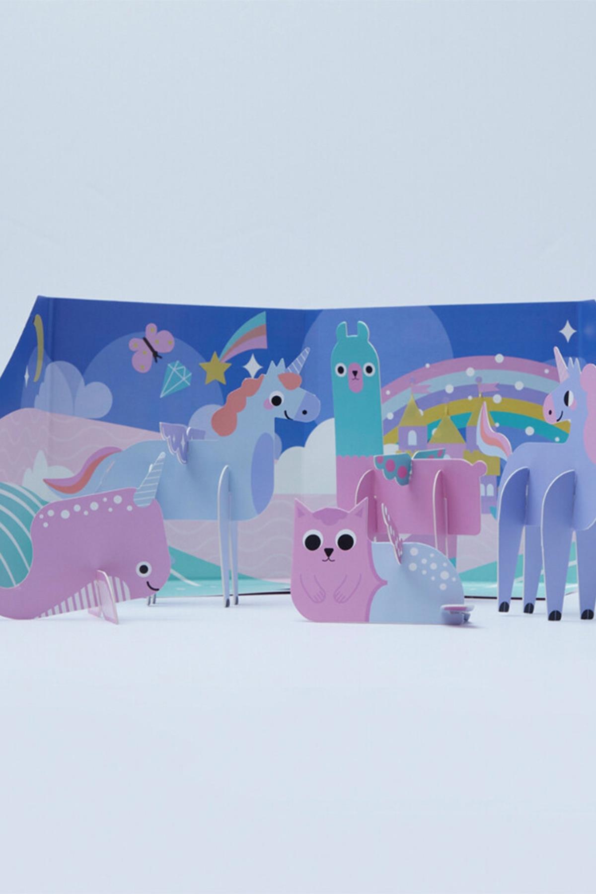 Ooly Pop! Make& Play Açılabilir Oyun Seti - Magical Creatures Çok Renkli