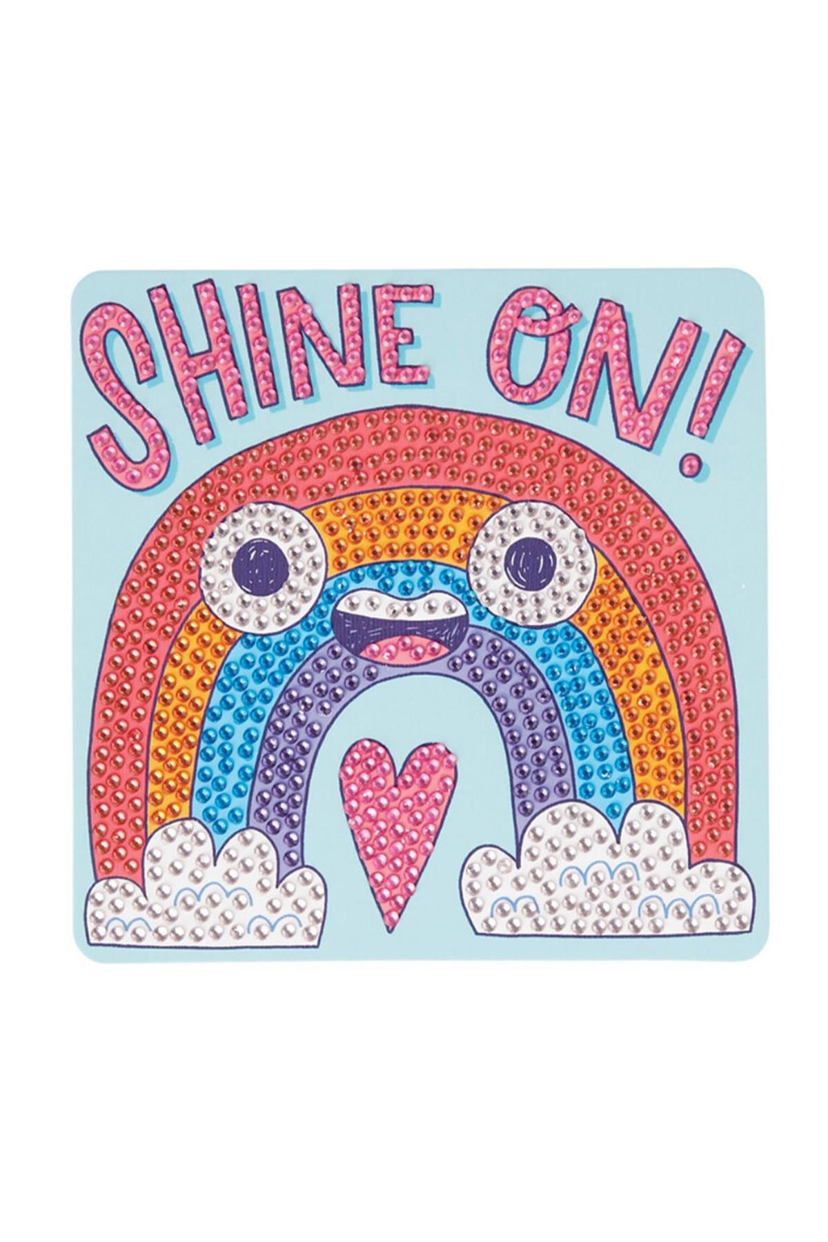 Ooly Razzle Dazzle Mini Kristal Sanat Seti - Rad Rainbow Çok Renkli