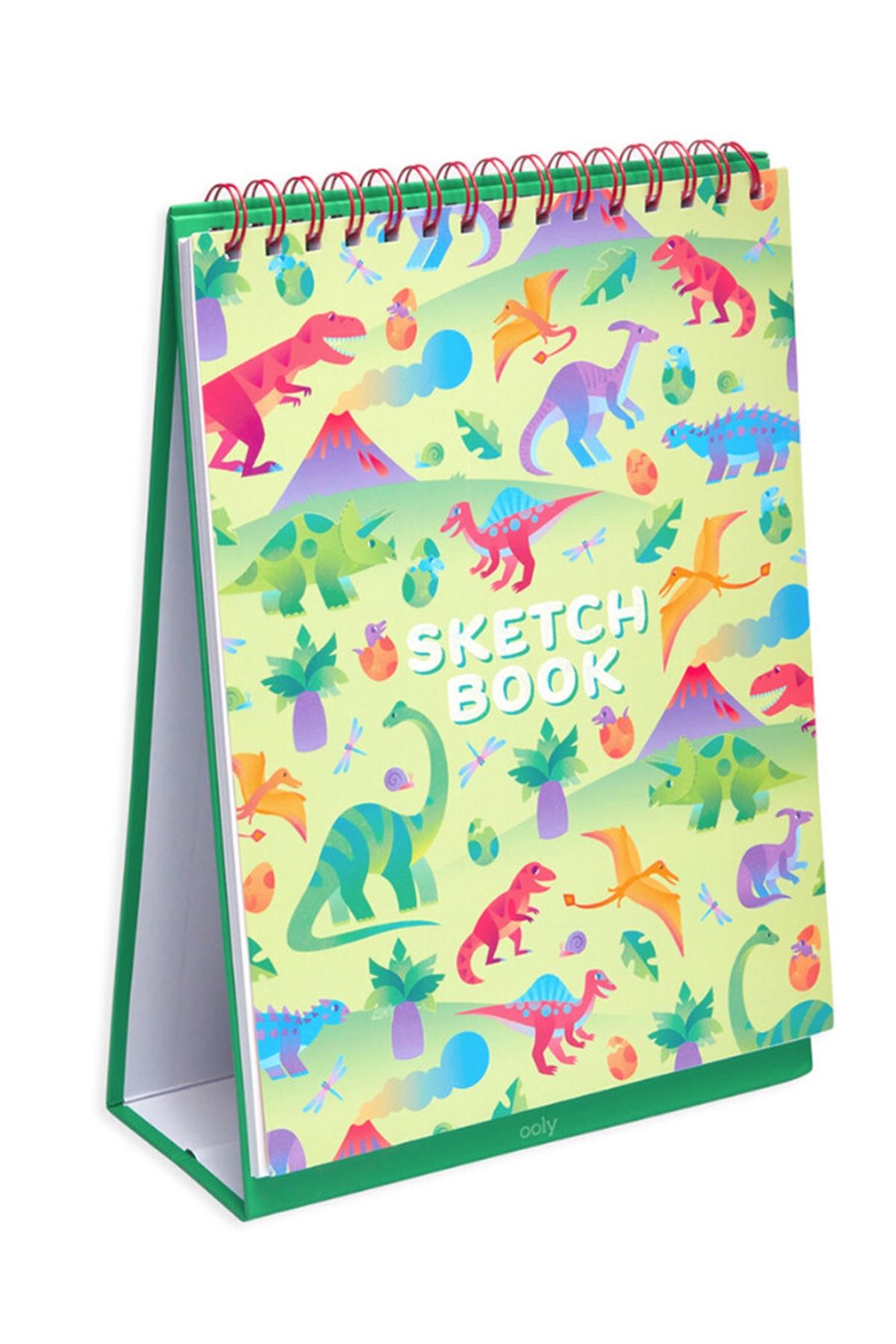 Ooly Sketch & Show Dik Duran Telli Resim- Daring Dino Çok Renkli