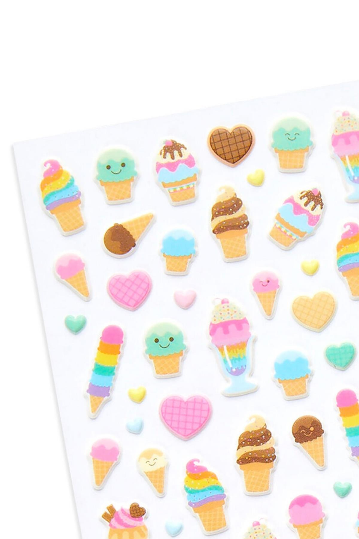 Ooly Stickiville Çıkartmalar - Ice Cream Dream Çok Renkli