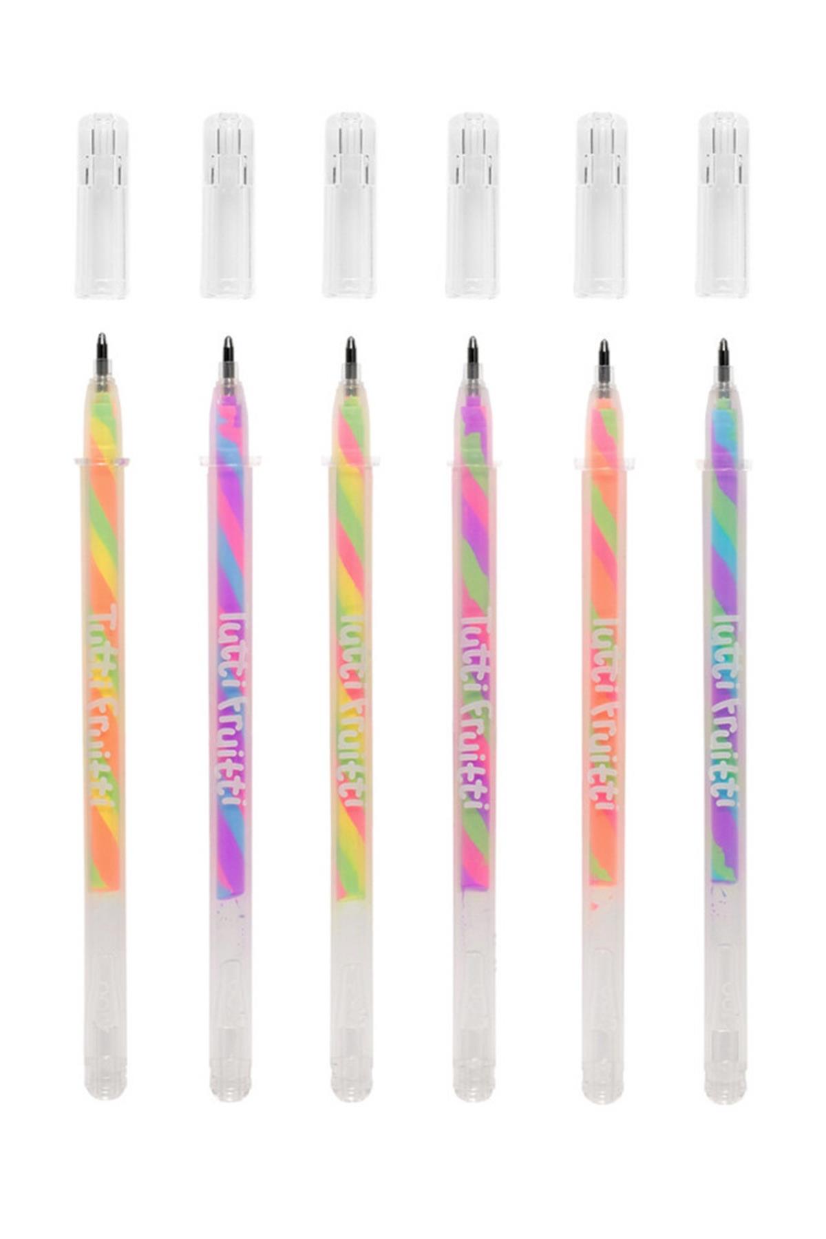 Ooly Tutti Frutti Kokulu 6lı Jel Kalem Çok Renkli