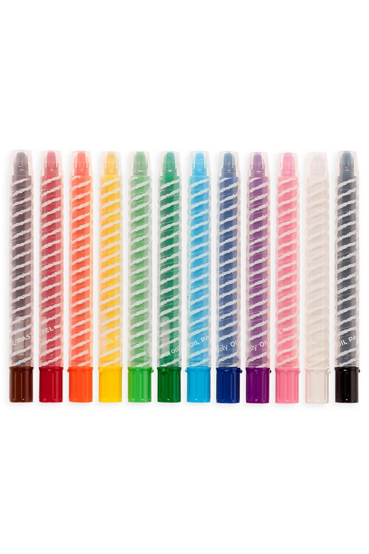 Ooly Twisty Stix 12li Yağlı Pastel Boya Çok Renkli