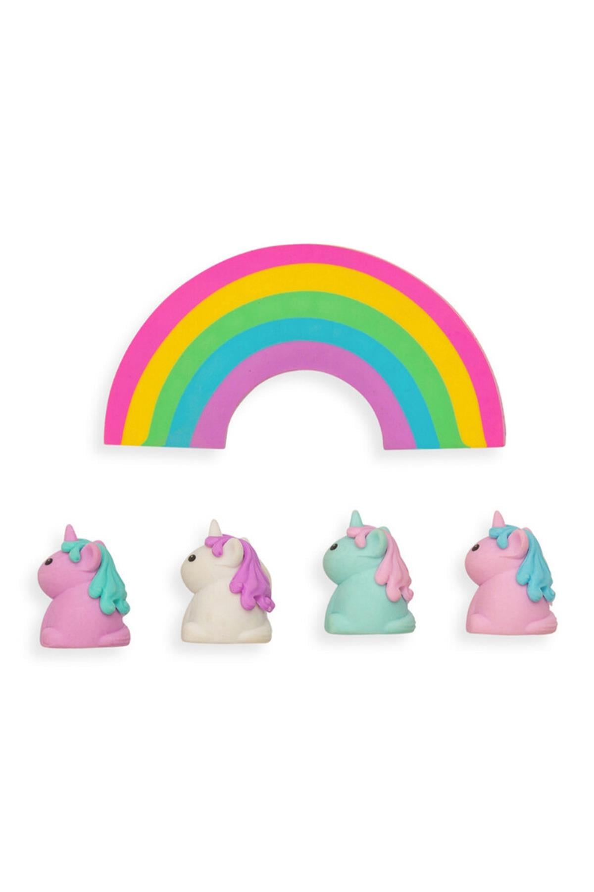 Ooly Unique Unicorn Silgi Seti - Çilek Kokulu Çok Renkli