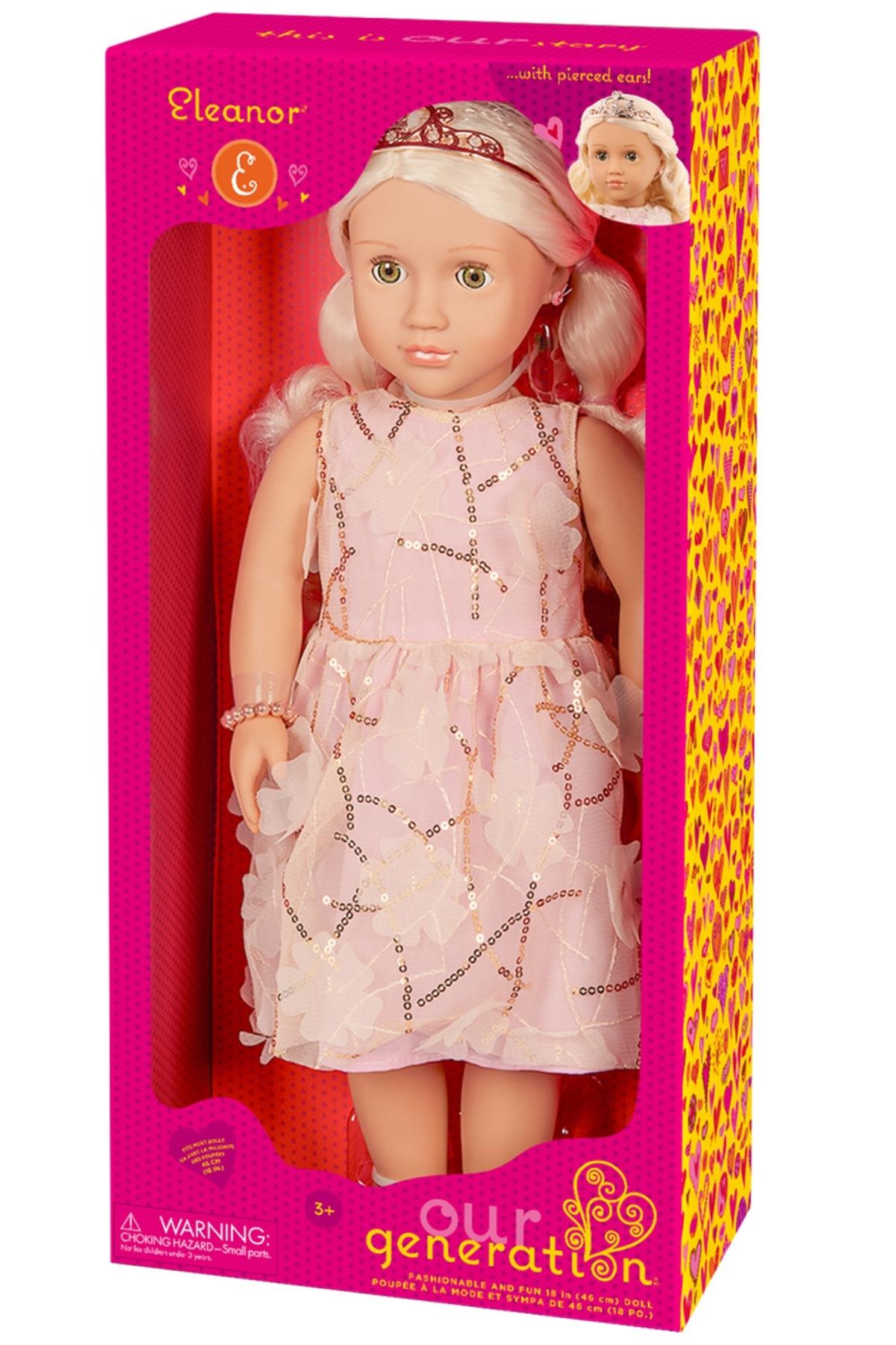 Our Generation / Eleanor Oyuncak Bebek - 46 cm Çok Renkli