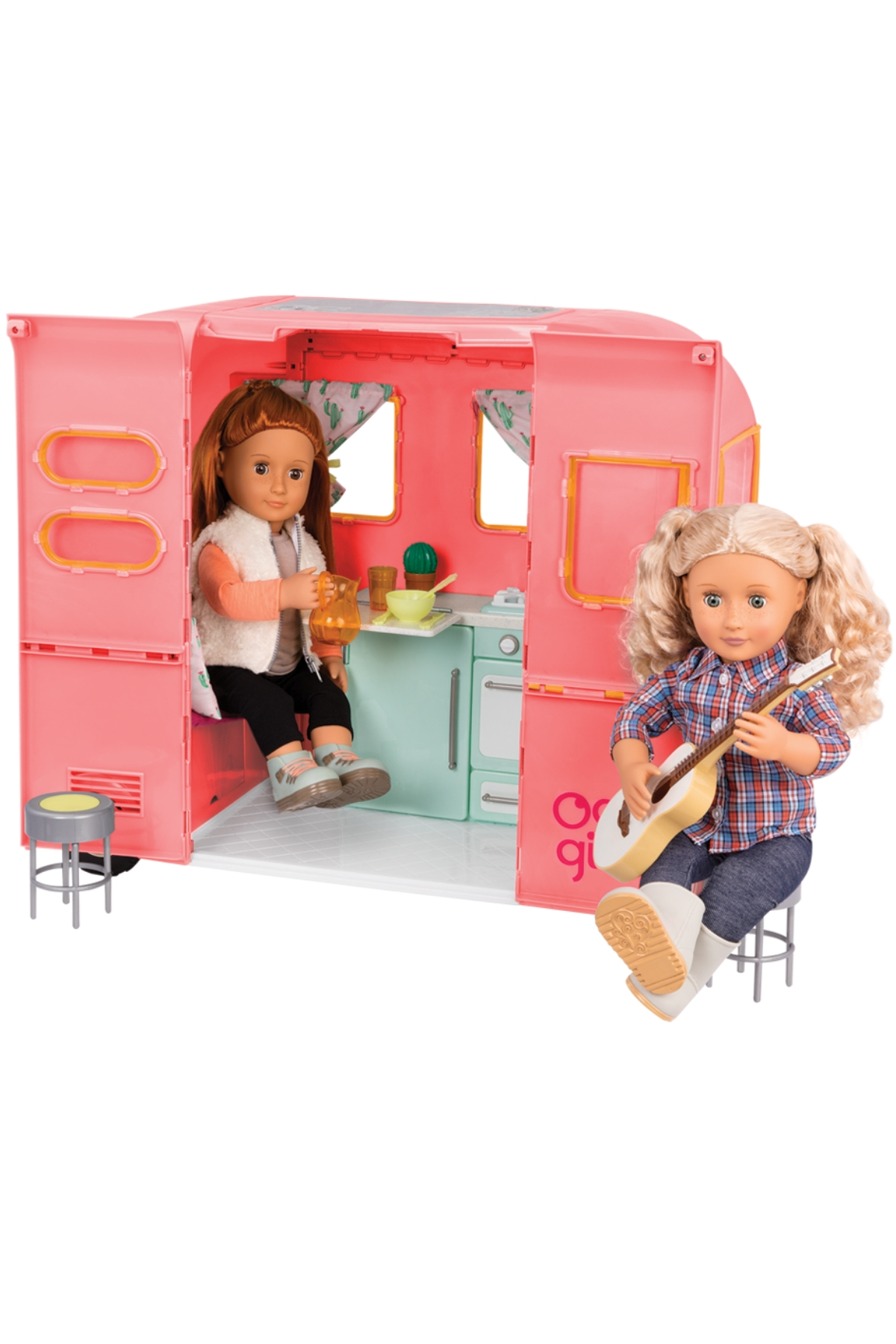 Our Generation Karavan - Koyu Pembe Çok Renkli