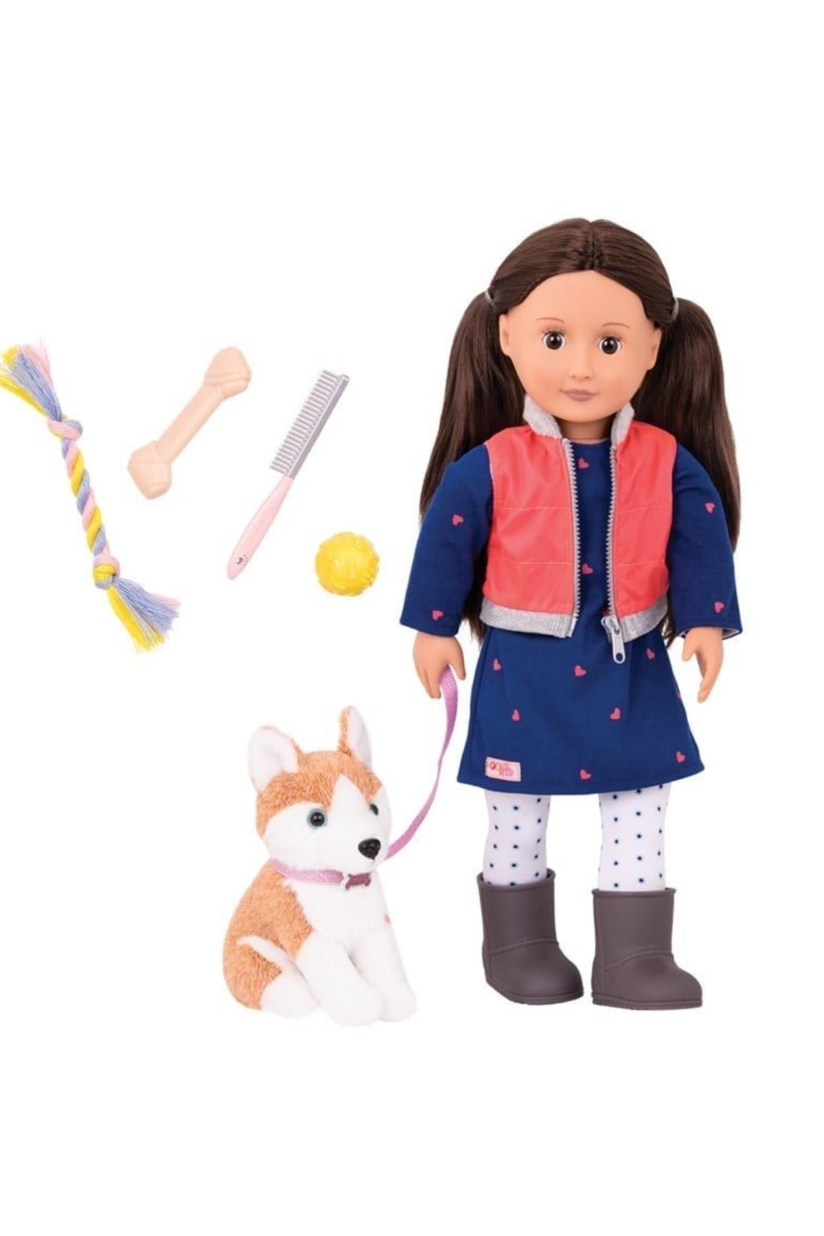 Our Generation Leslie Oyuncak Bebek - 46 cm Çok Renkli