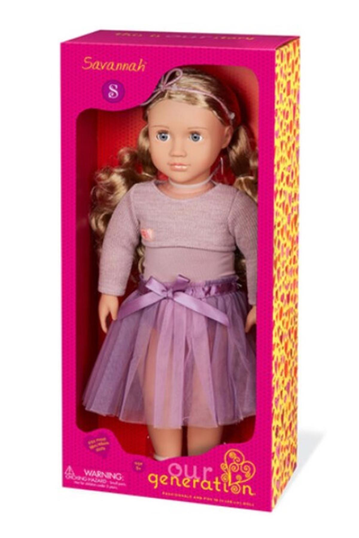 Our Generation Savannah Oyuncak Bebek - 46 cm Çok Renkli