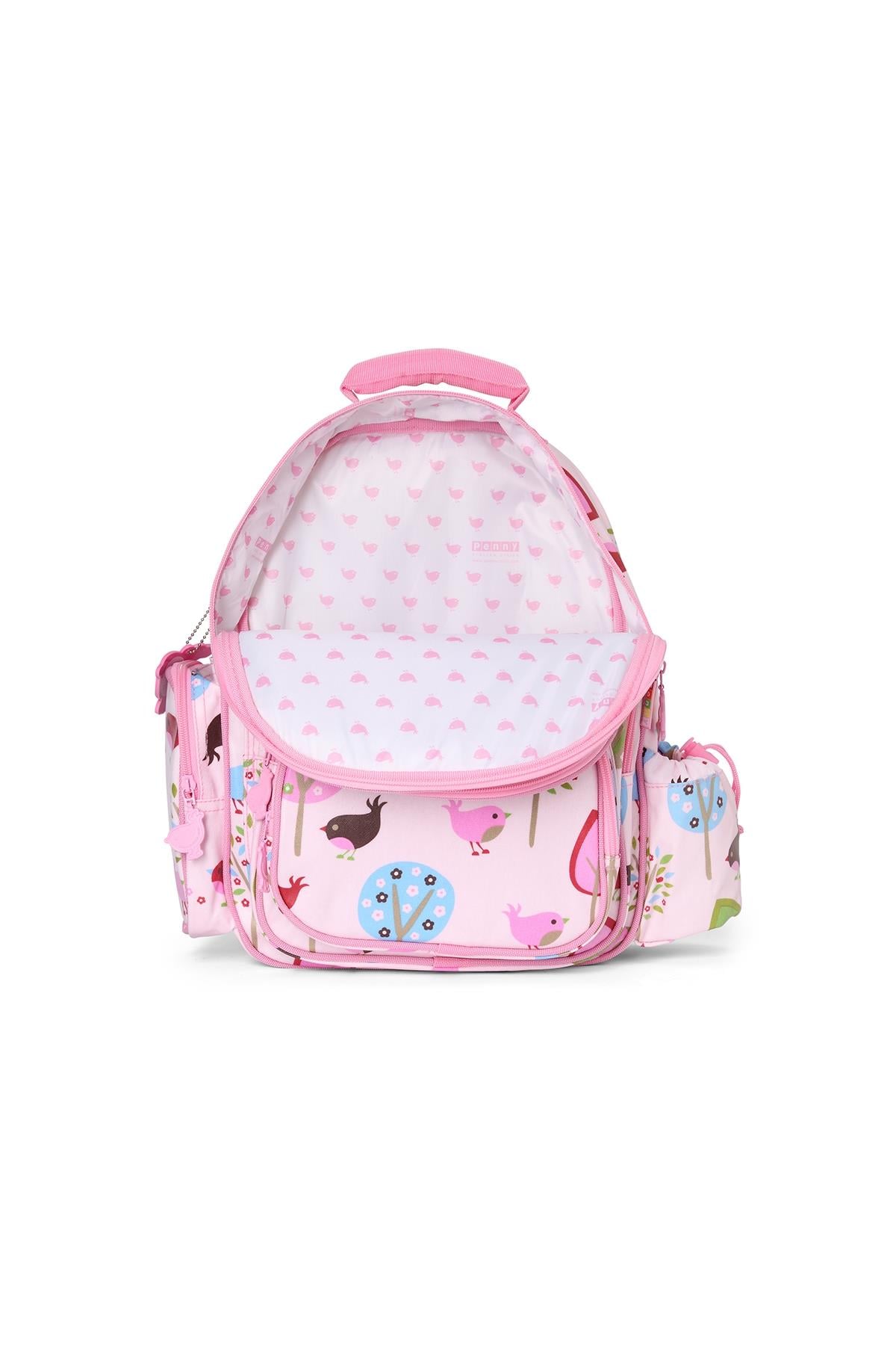 Penny Scallan / Chirpy Bird Sırt Çantası Pembe