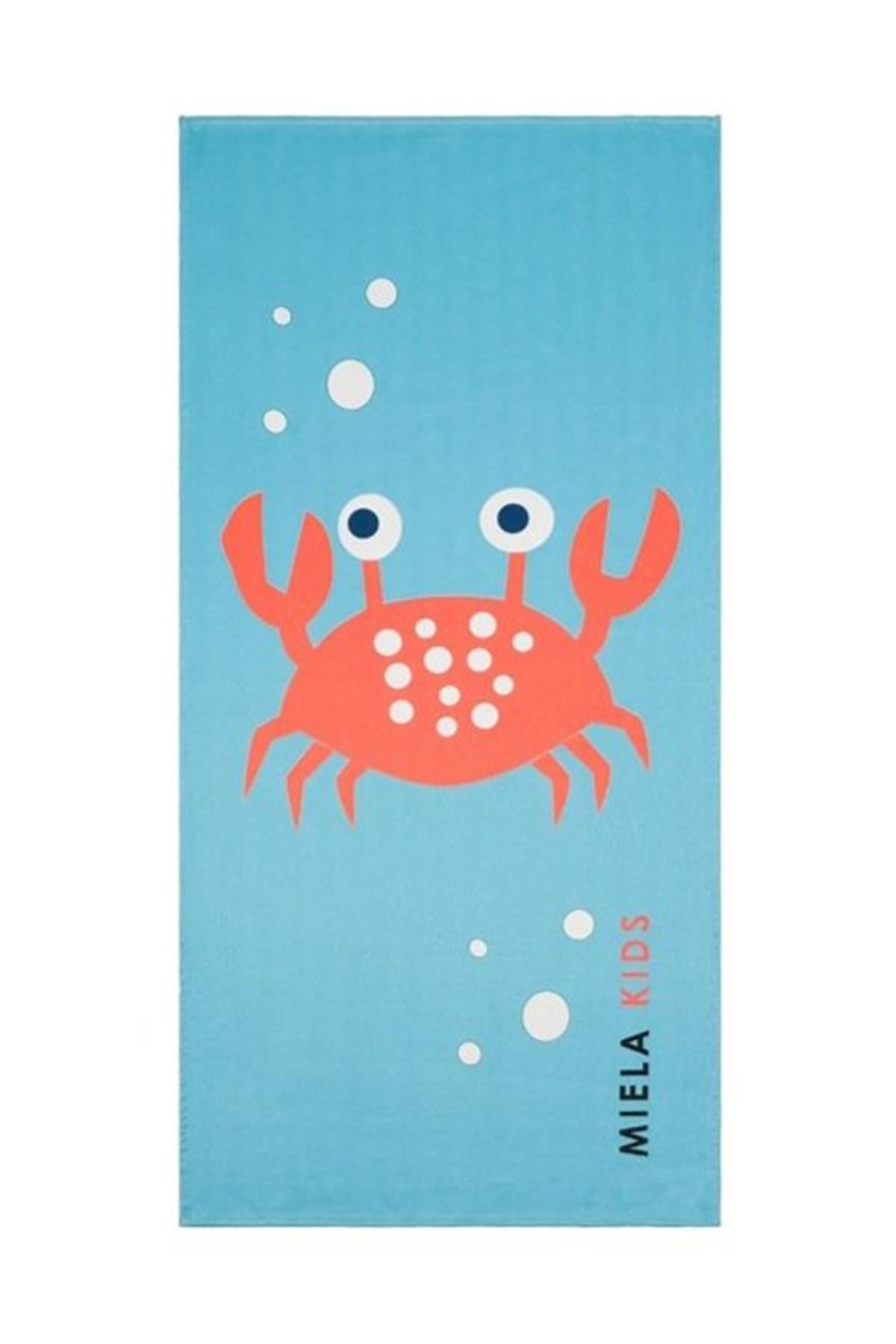 Plaj Havlusu-Plaj Crazy Crab Çok Renkli