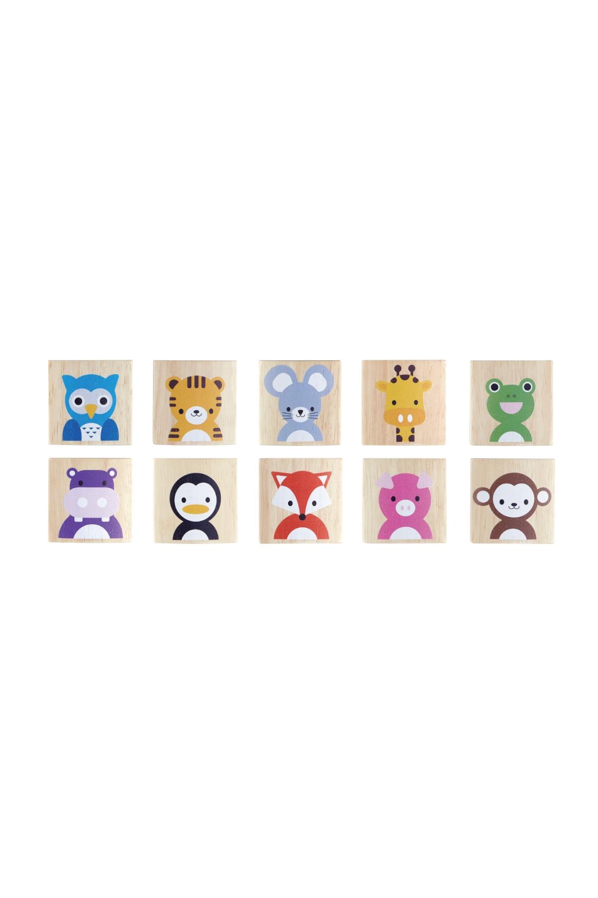 Plantoys / Hayvan Eşleştirme Oyunu Std