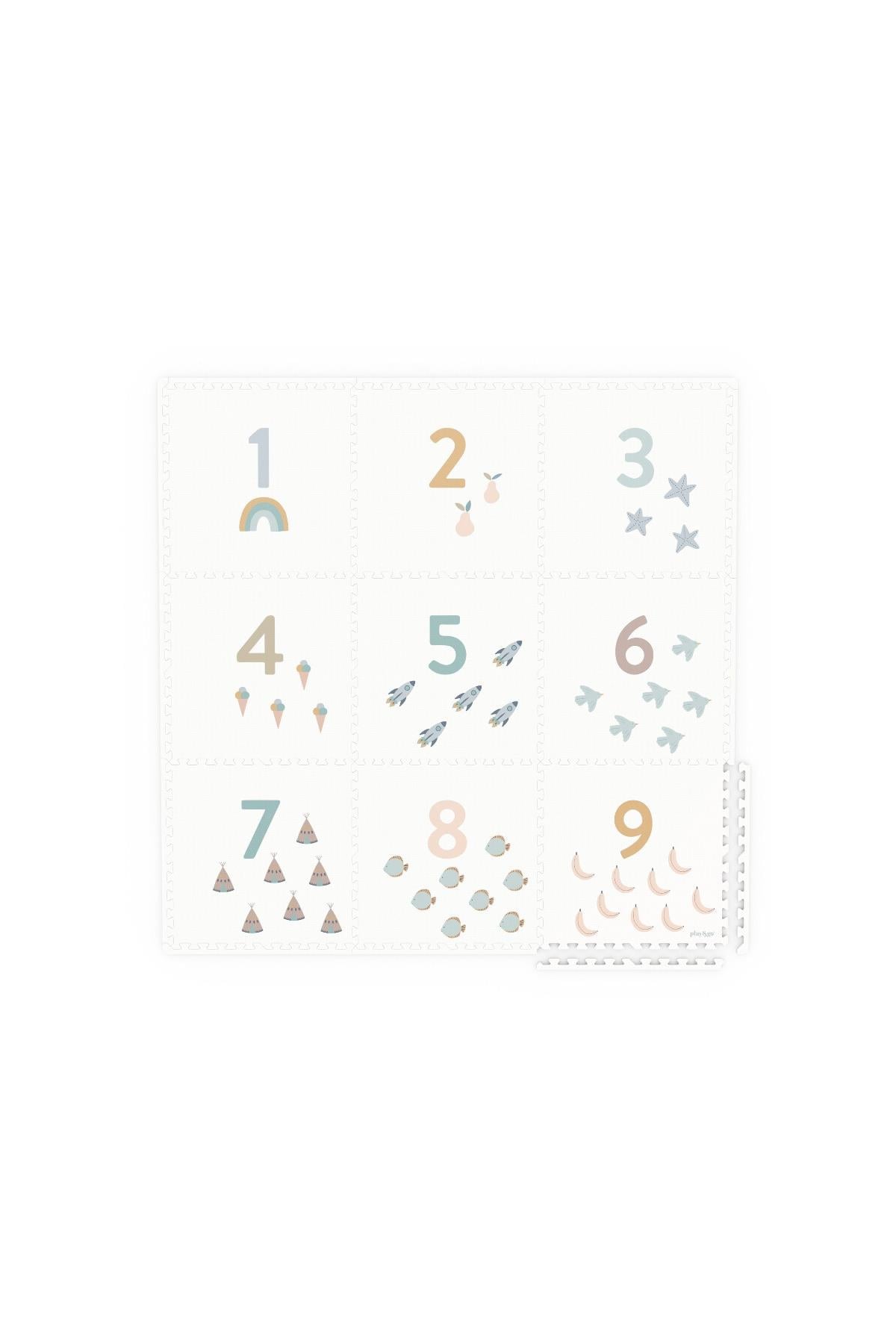 Play Go / Eevaa Puzzle Oyun Matı, Numbers / Dots Std