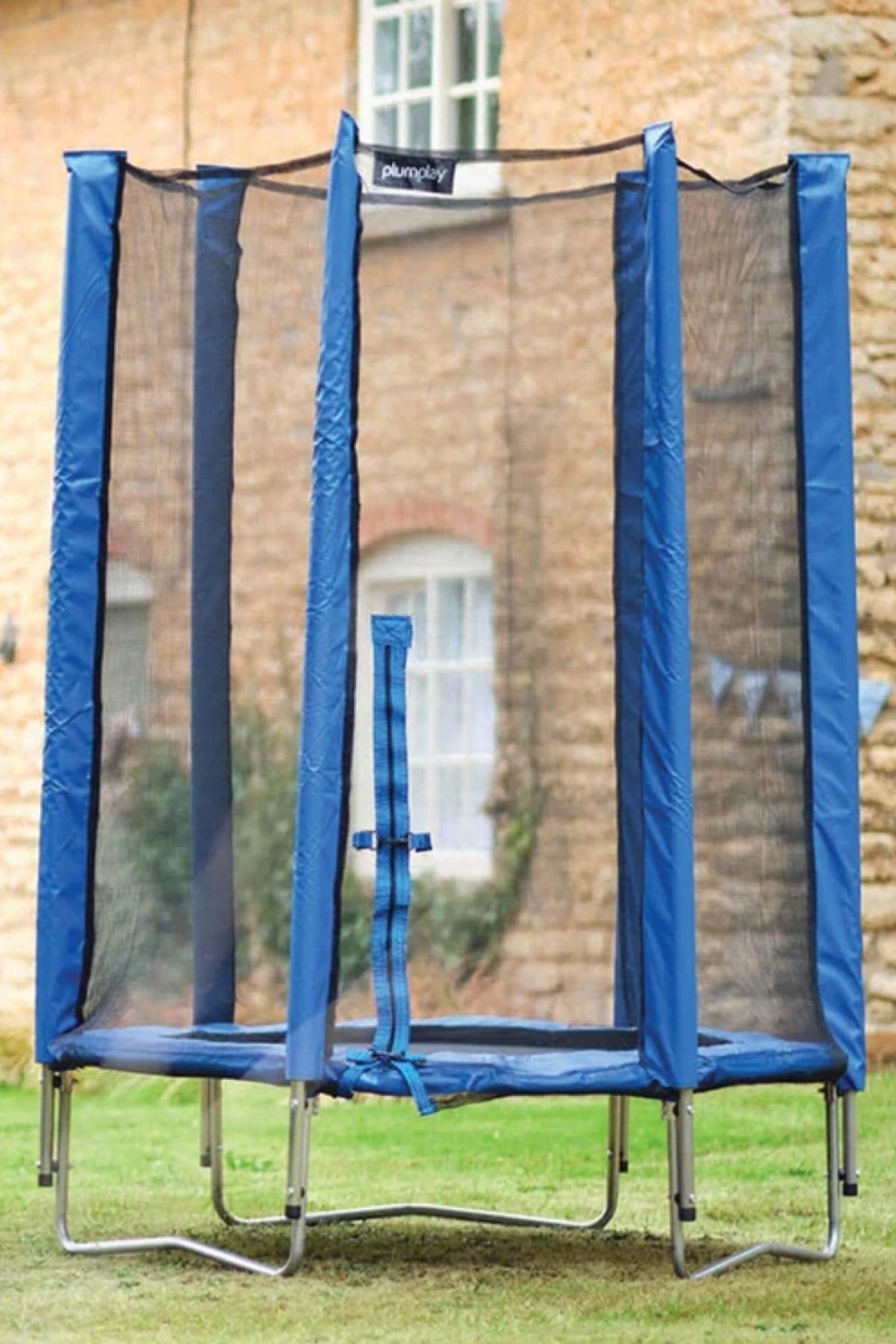 Plum File Korumalı Trambolin 4 ft Mavi Çok Renkli