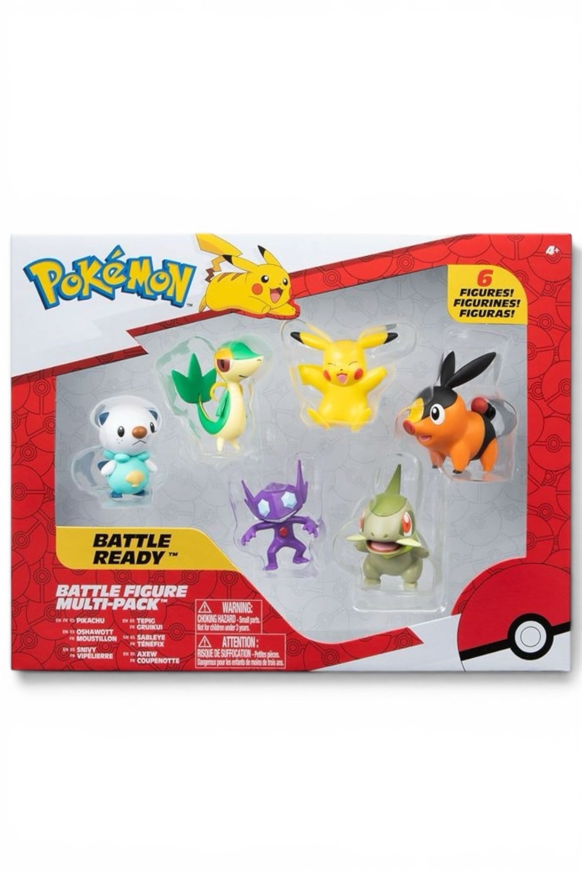 Pokemon Battle 6'lı Figür Seti Çok Renkli