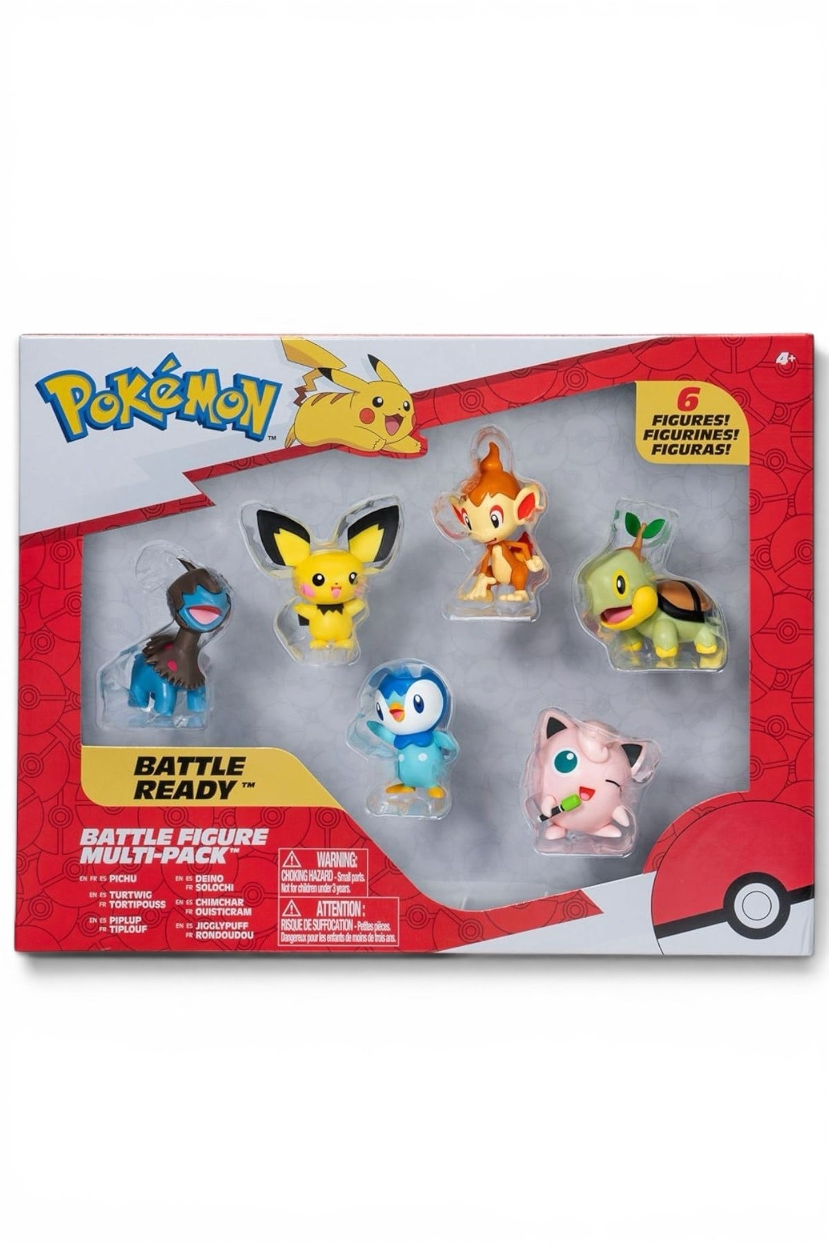 Pokemon Battle 6'lı Figür Seti Çok Renkli