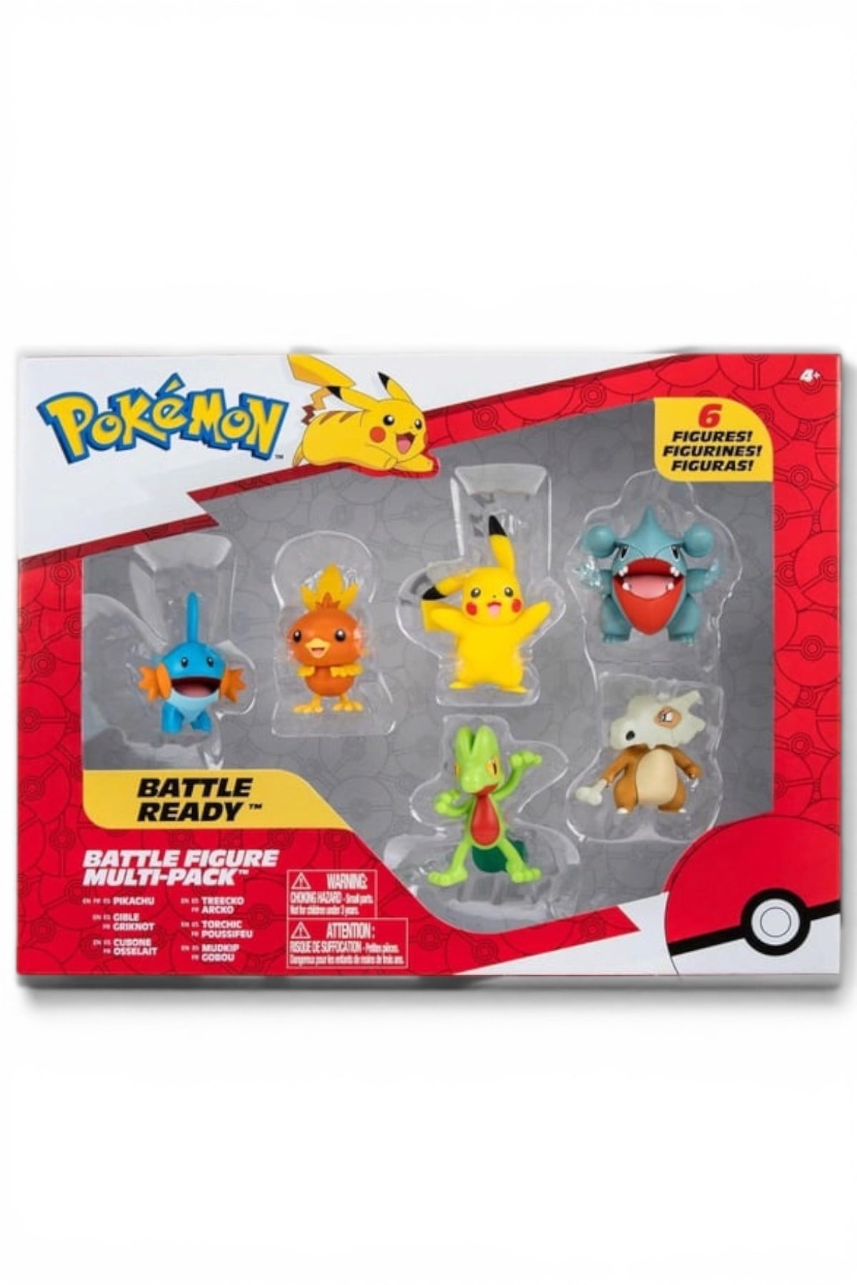 Pokemon Battle 6'lı İlk Figür Set Çok Renkli