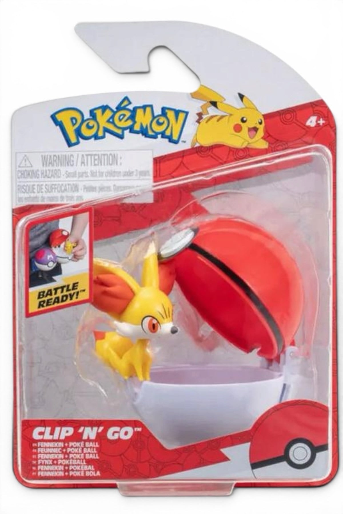Pokemon Clip N Go Seri 15 Asorti Çok Renkli