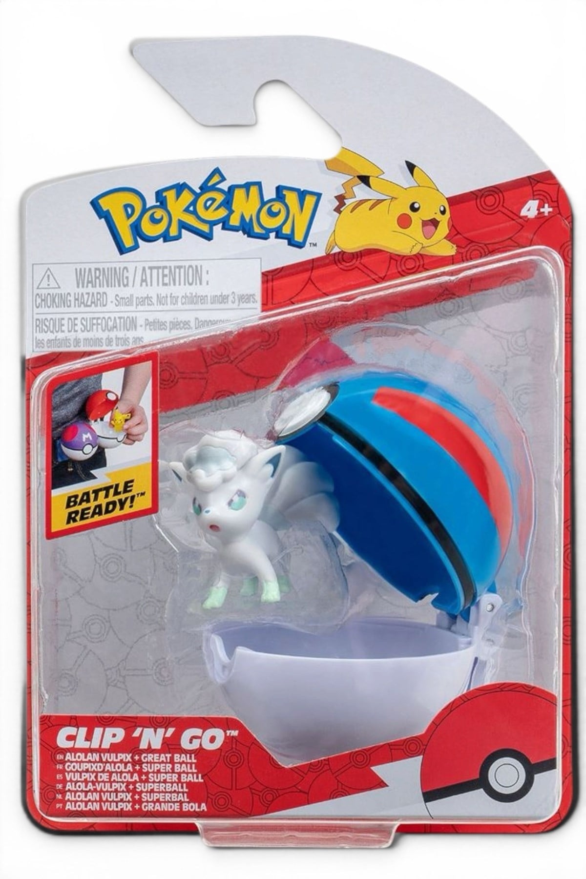 Pokemon Clip N Go Seri 15 Asorti Çok Renkli