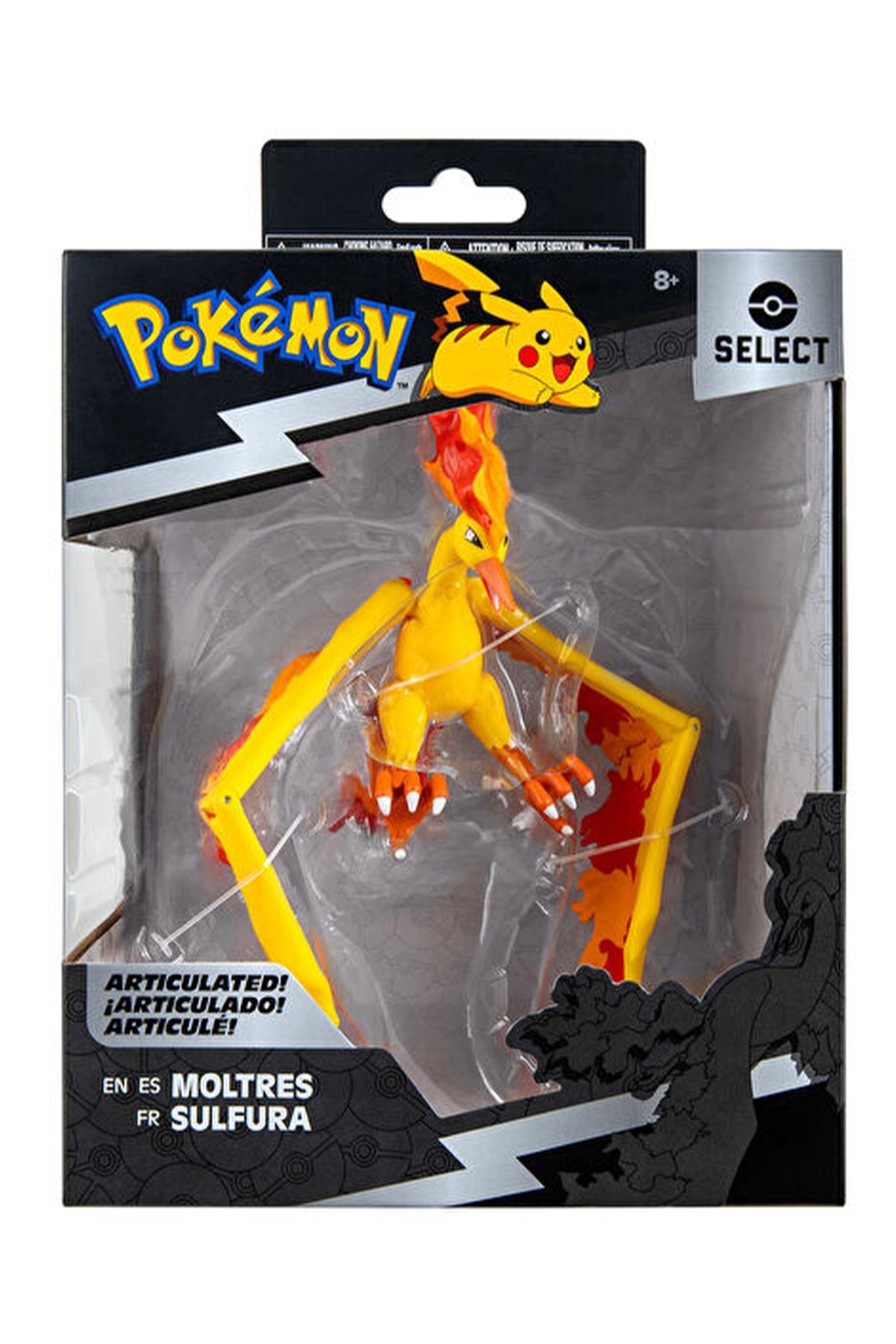 Pokemon Select Seri Eklemli Figür 16 cm - Moltres Çok Renkli