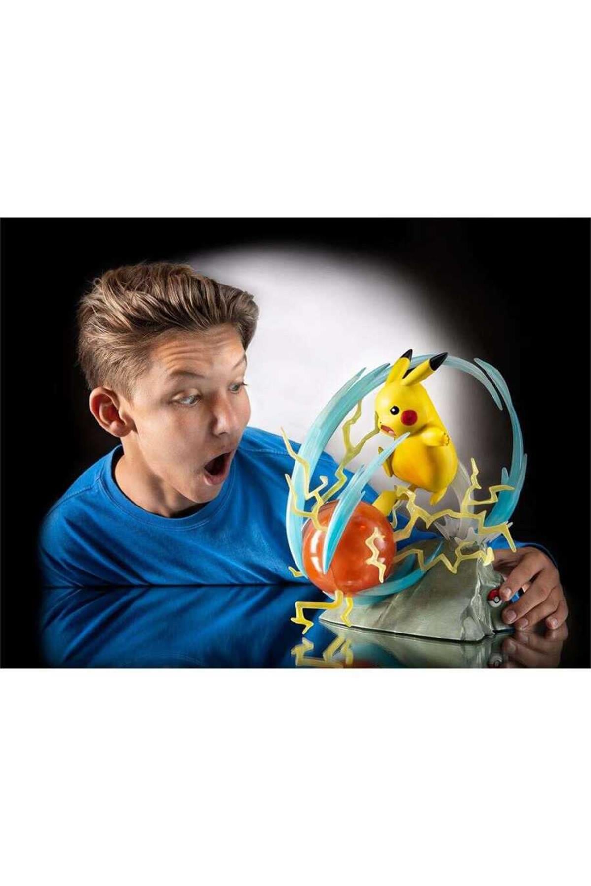 Pokemon Select Seri Lüks Koleksiyon Heykel Figür - Pikachu Çok Renkli