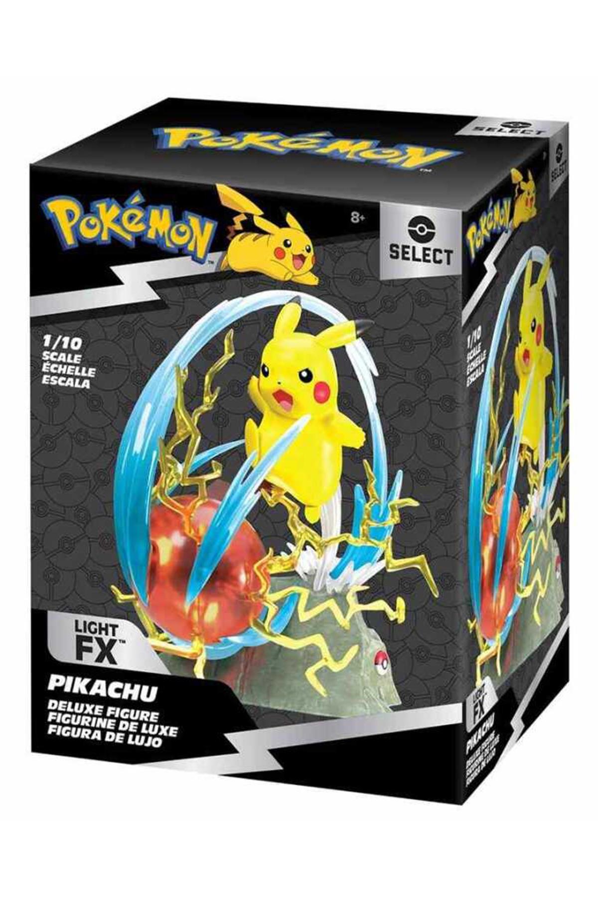 Pokemon Select Seri Lüks Koleksiyon Heykel Figür - Pikachu Çok Renkli
