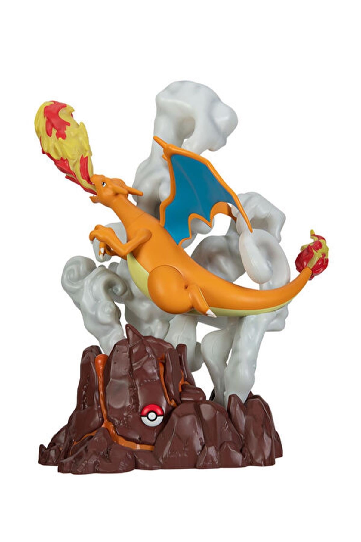 Pokemon Select Seri Lüks Koleksiyon Heykel Figür - Charizard Çok Renkli