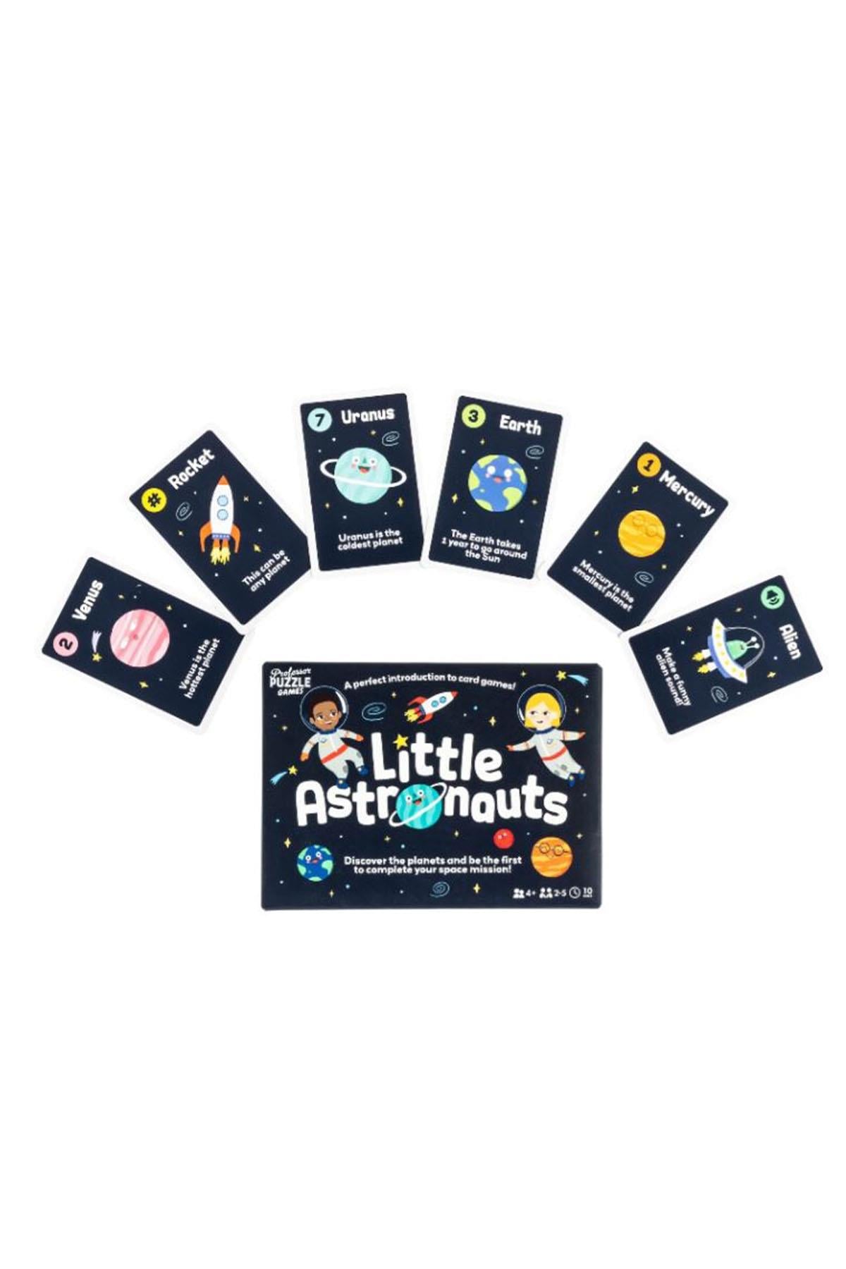 Profesor Puzzle / Kart Oyunu - Little Astronauts Çok Renkli