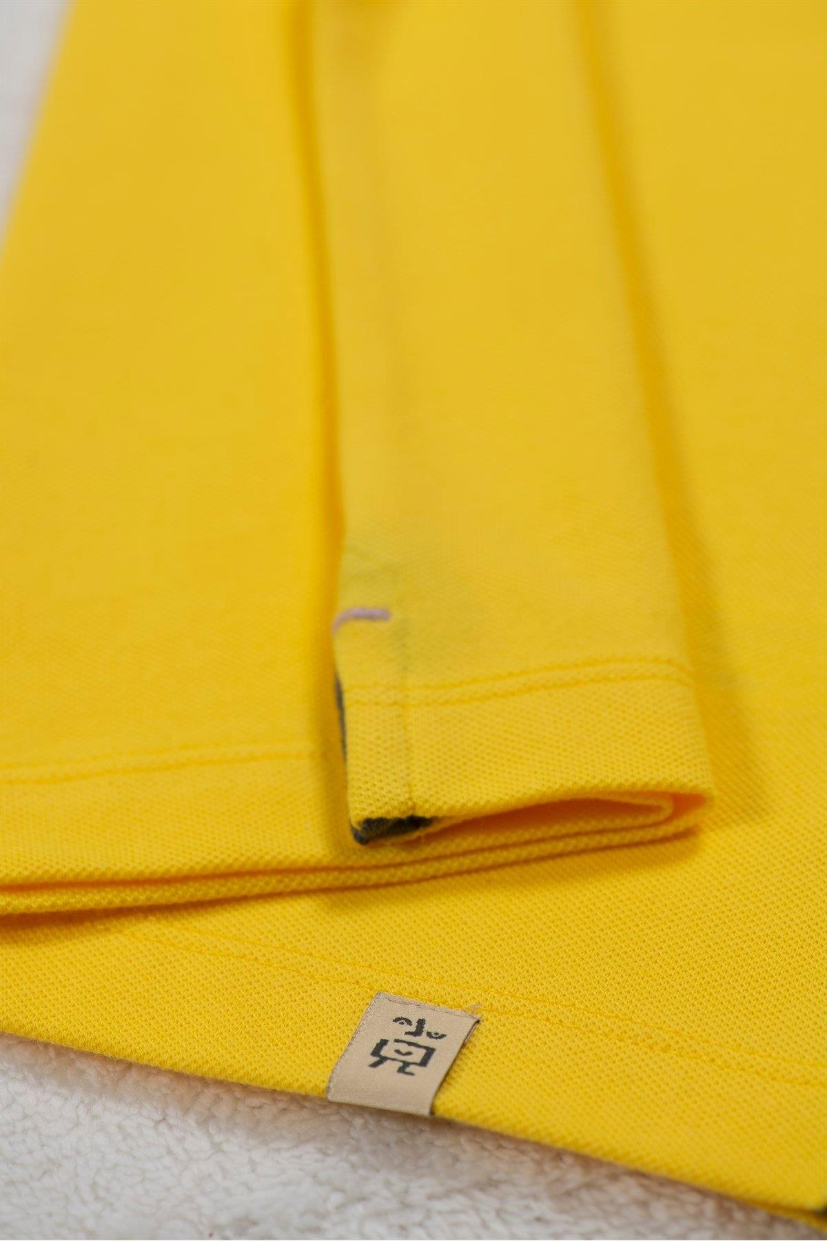 Beetlebeez / Rocket Fish Kısa Kollu Çocuk Polo Yaka T-shirt Sarı
