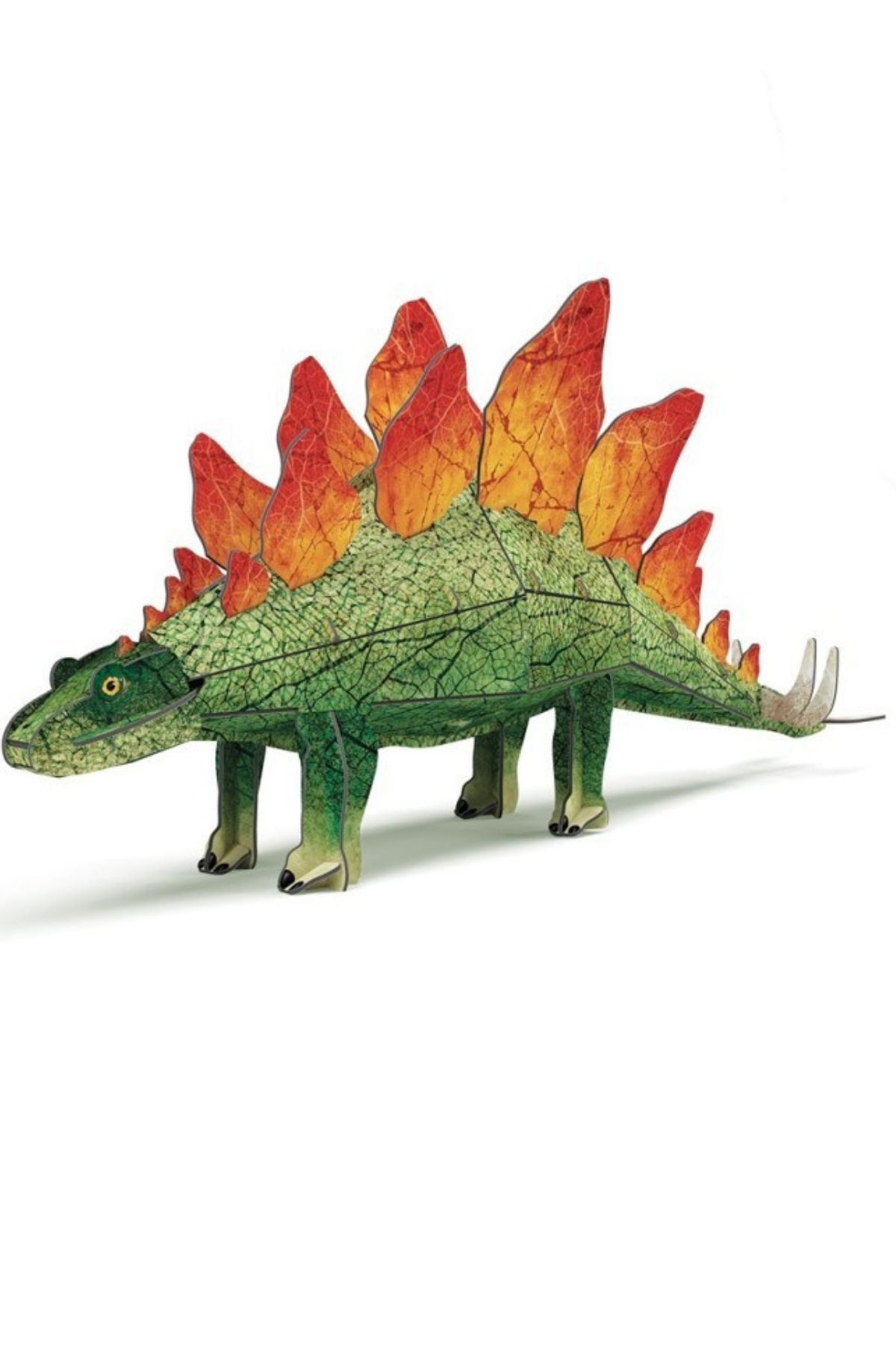 Sassi /3D STEGOSAURUS -BOOK AND 3D MODEL Çok Renkli