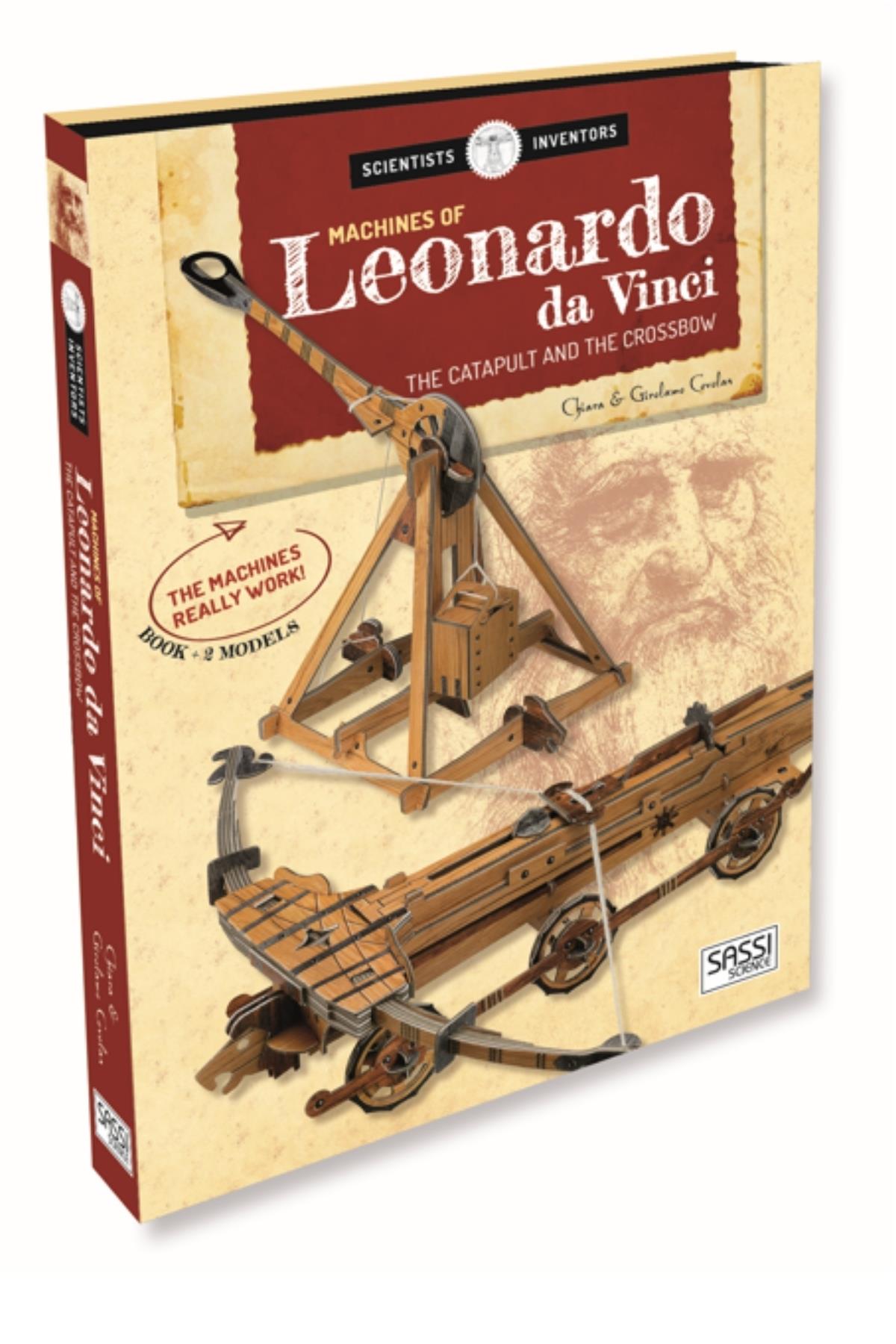 Sassi /MACHINES OF LEONARDO DA VINCI - BOOK AND 2 MODELS Çok Renkli