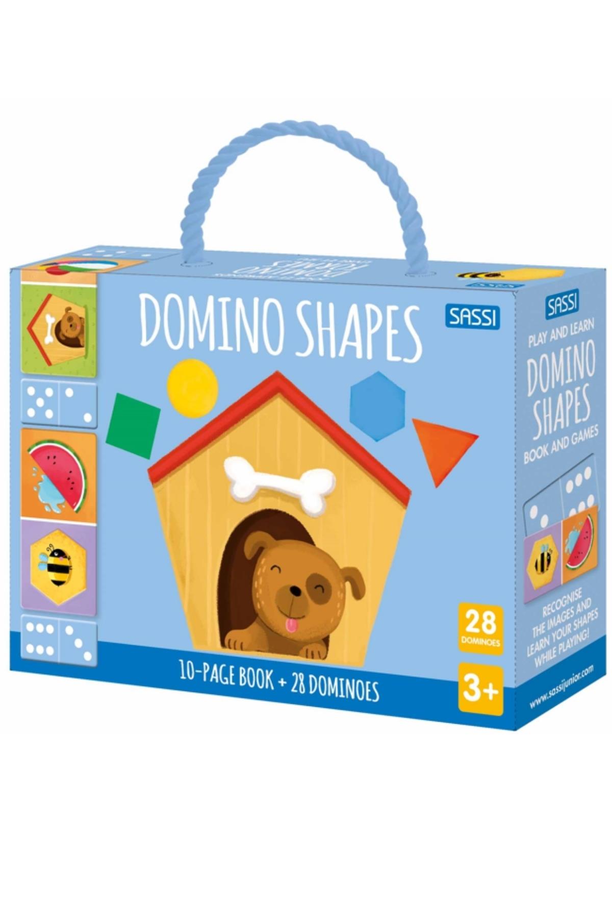 Sassi /PLAY AND LEARN - DOMINO SHAPES Çok Renkli