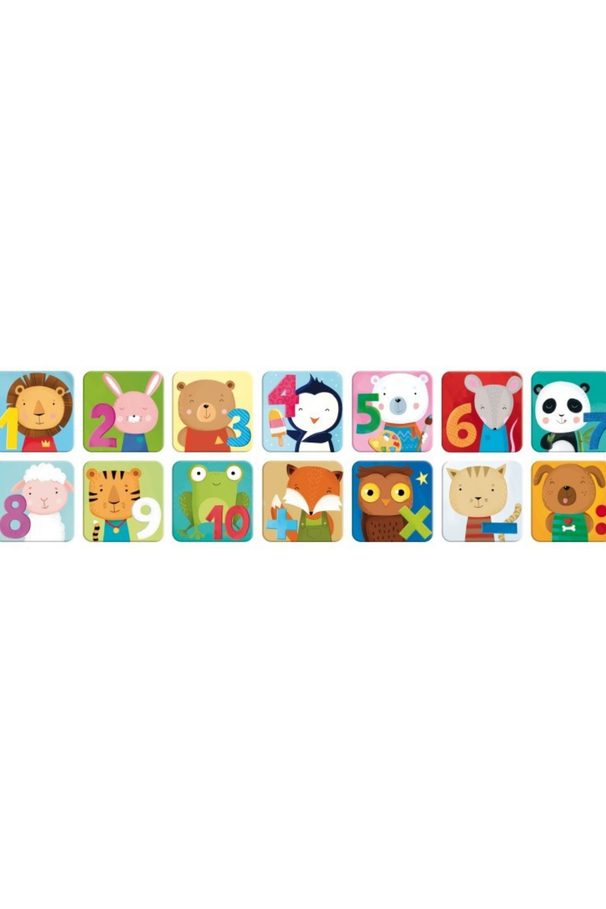 Sassi /PLAY AND LEARN - MEMO NUMBERS Çok Renkli