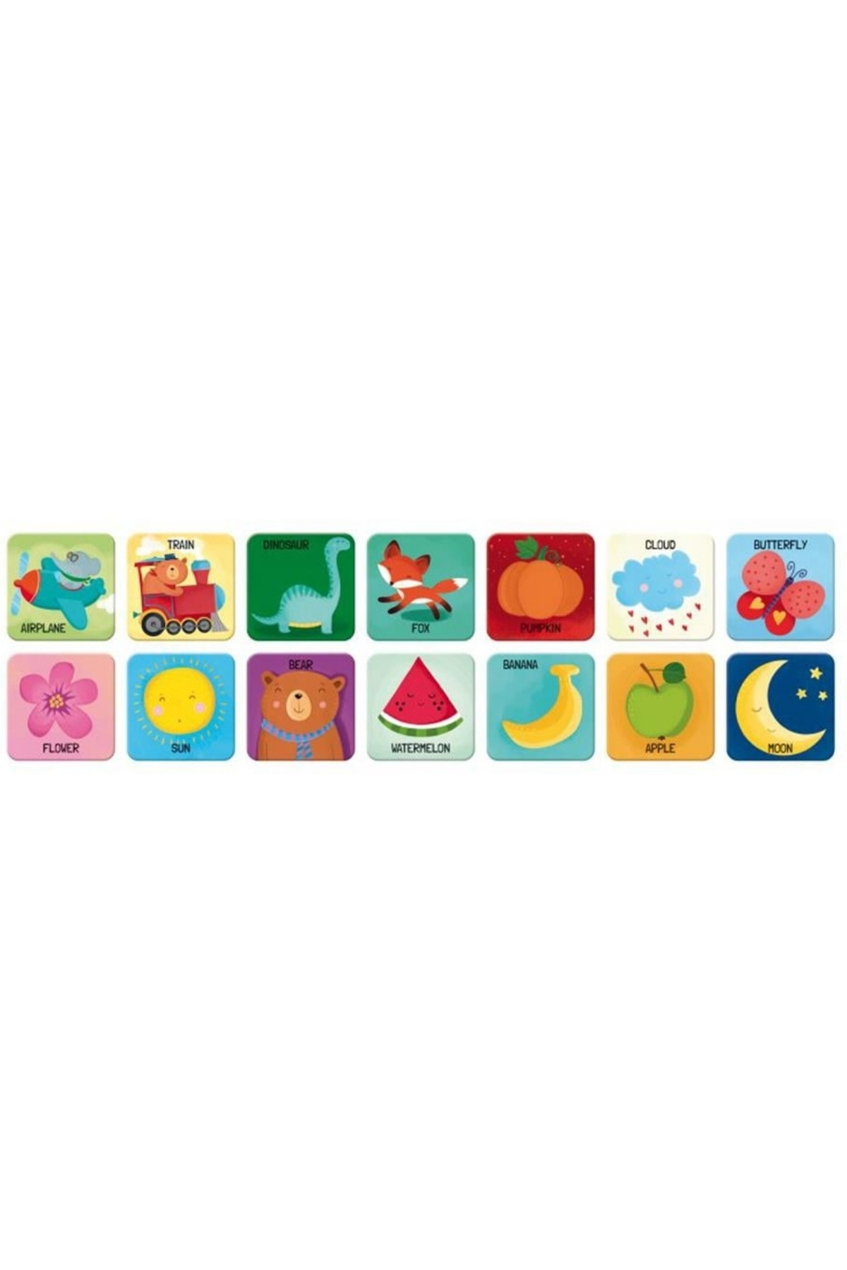 Sassi /PLAY AND LEARN - MEMO WORDS Çok Renkli