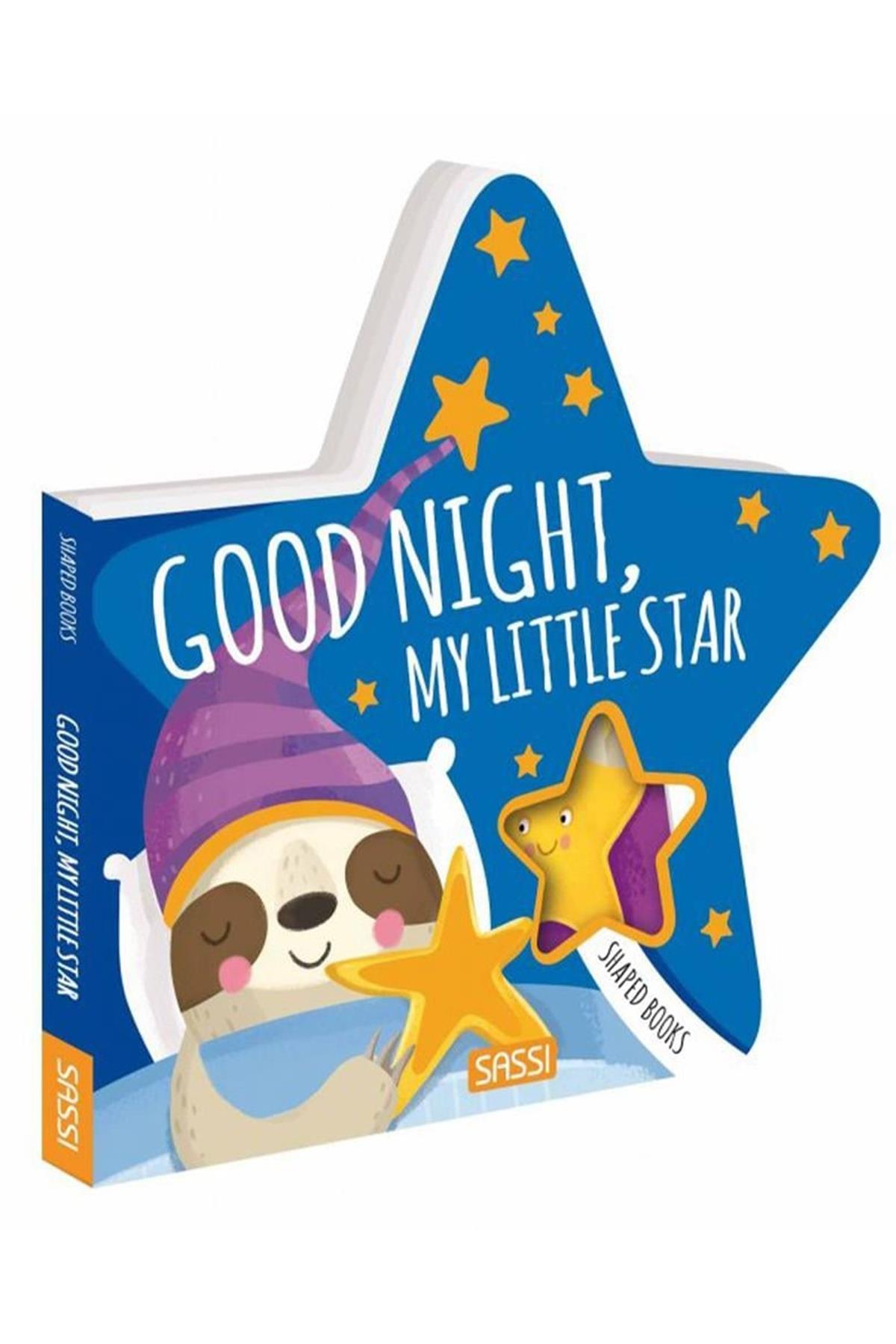 Sassi /SHAPED BOOKS - GOODNIGHT MY LITTLE STAR Çok Renkli