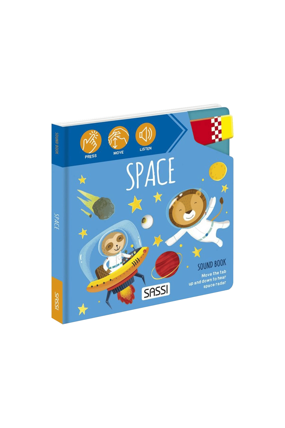 Sassi /SPACE - SOUND BOOK Çok Renkli