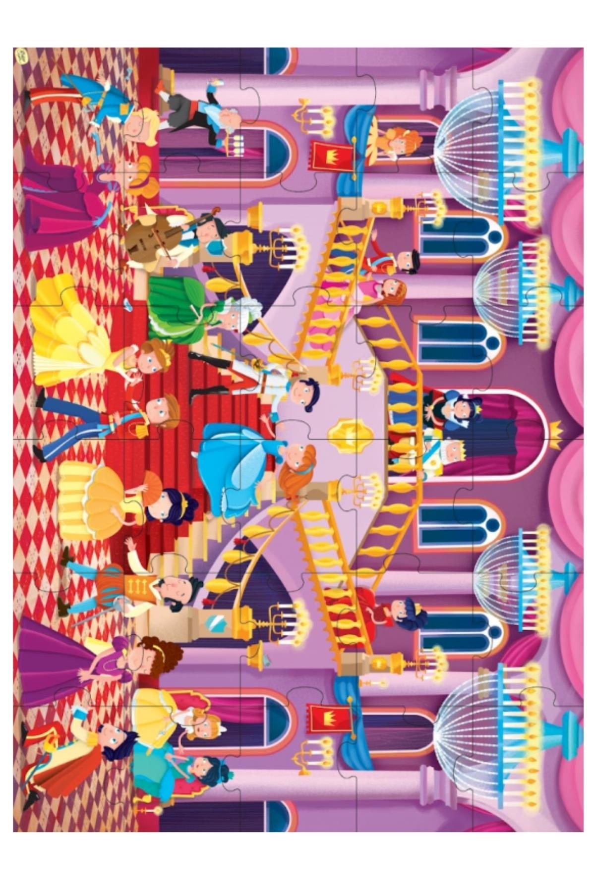 Sassi /THE PRINCESS BALL GIANT PUZZLE Çok Renkli