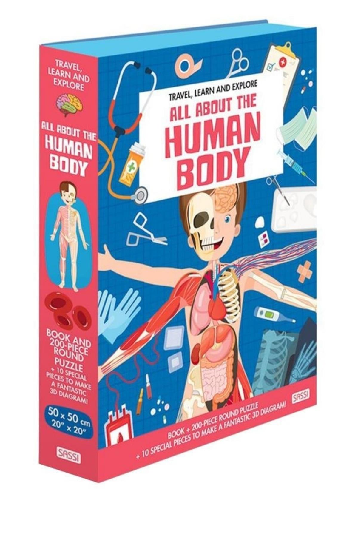 Sassi /TRAVEL, LEARN AND EXPLORE - THE HUMAN BODY Çok Renkli