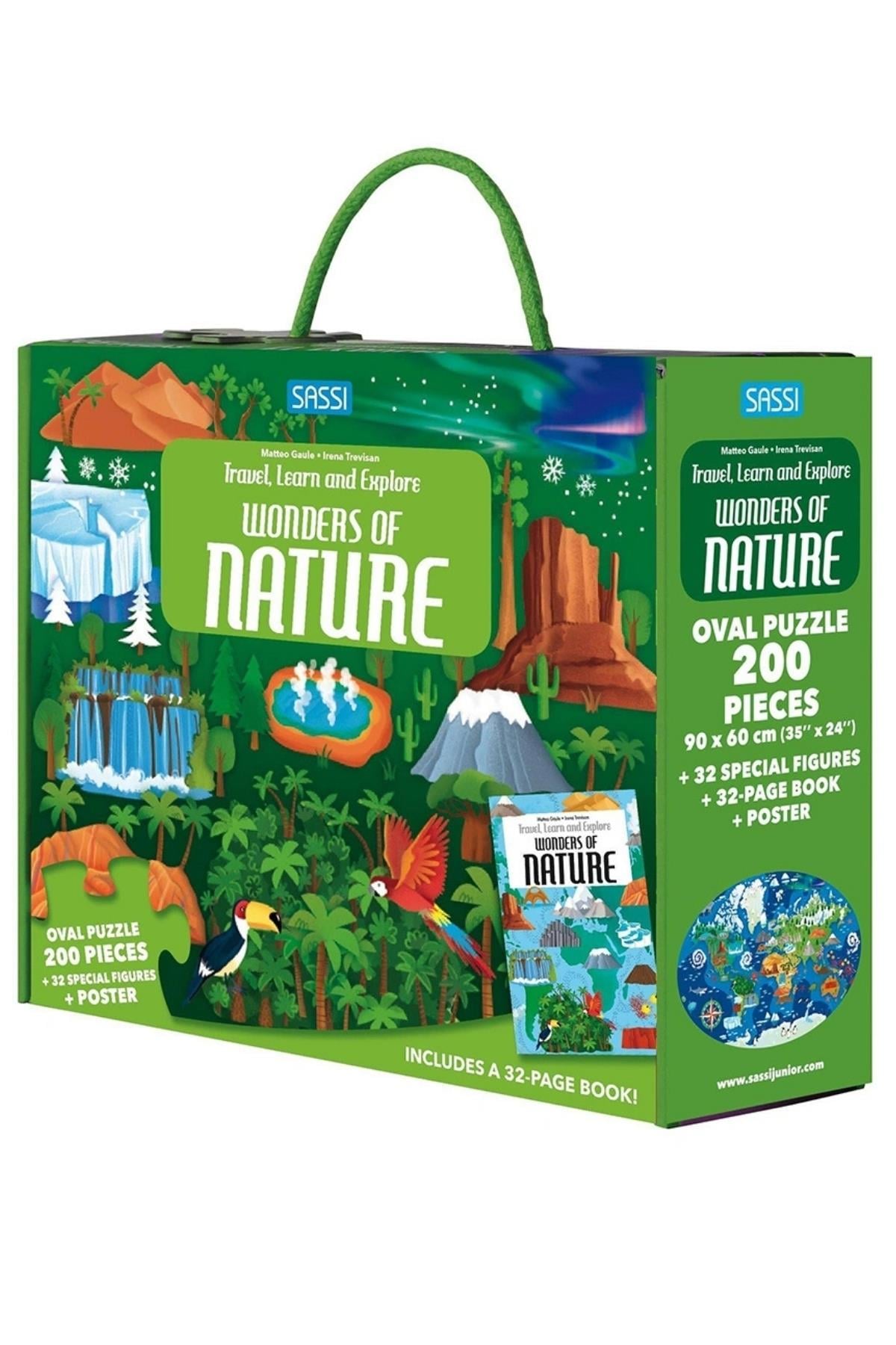 Sassi /TRAVEL, LEARN AND EXPLORE - WONDERS OF NATURE Çok Renkli