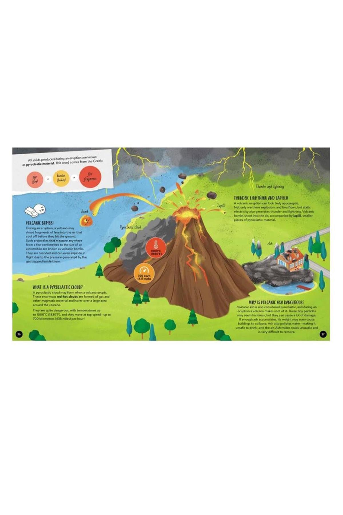 Sassi /WHAT, HOW, WHY - VOLCANOES Çok Renkli