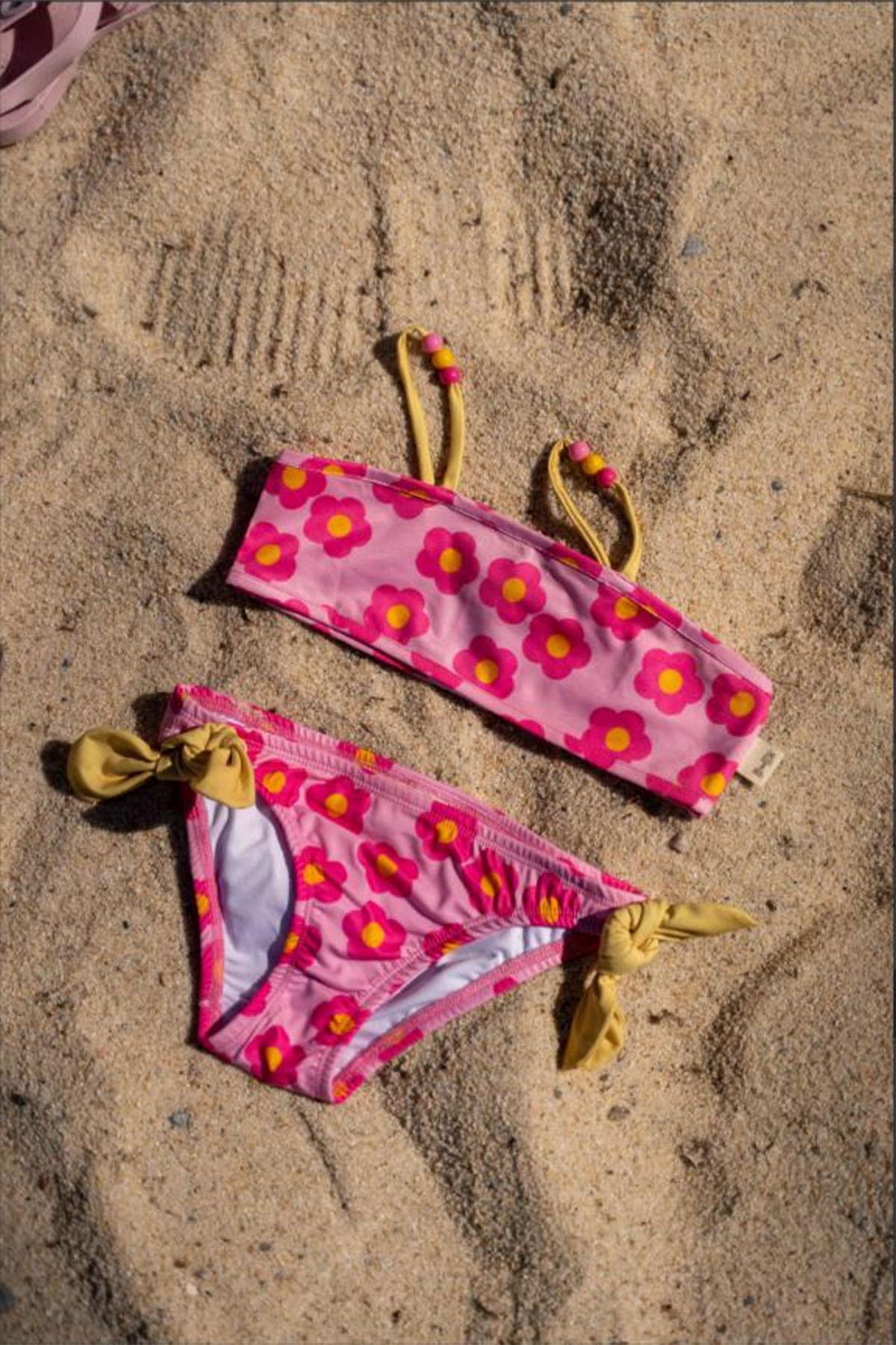 Miela Kids / Scallop Bloom Bikini Çok Renkli