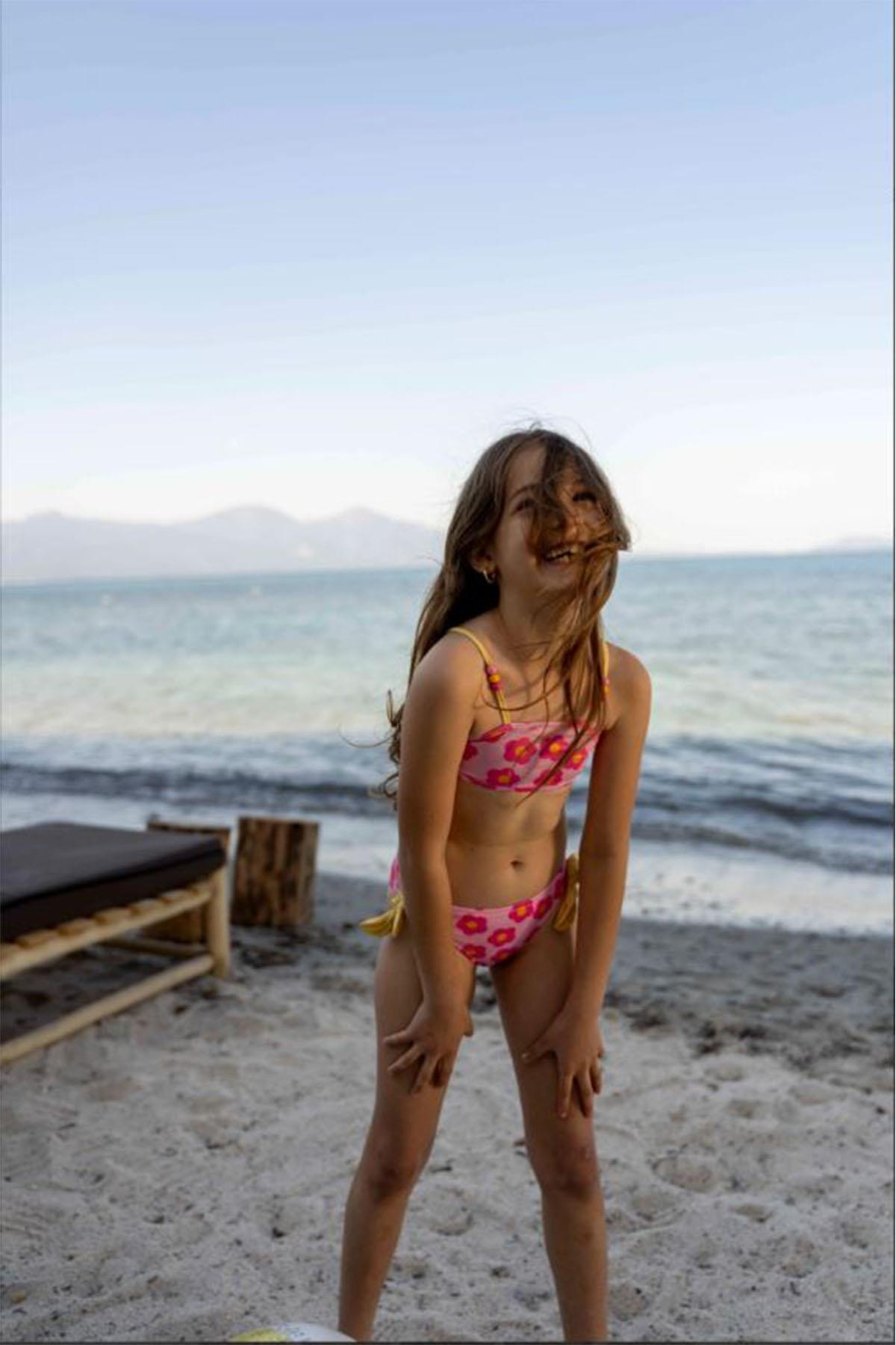 Miela Kids / Scallop Bloom Bikini Çok Renkli