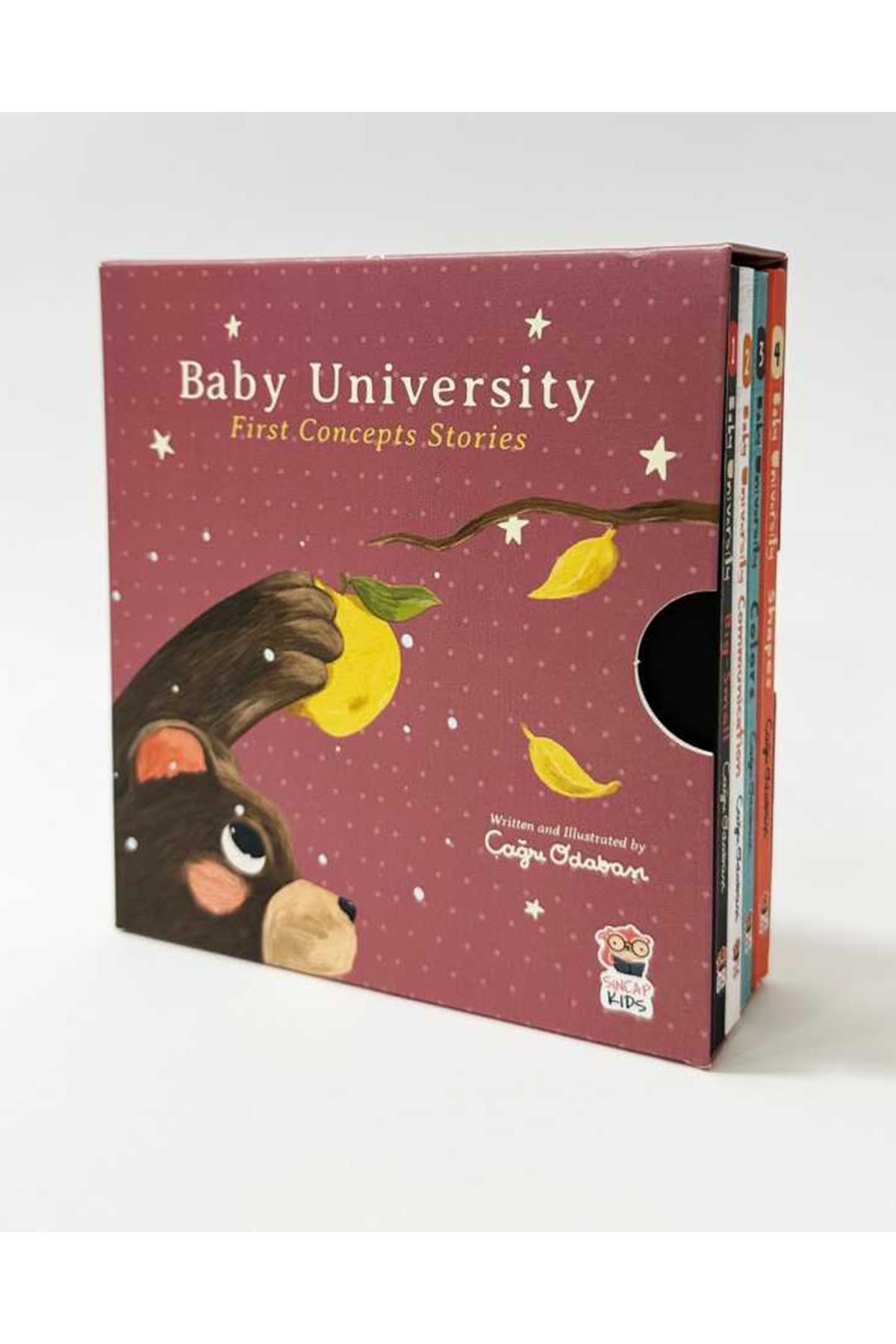 Sincap Kitap / Baby University First Concepts Stories - Çağrı Odabaşı Çok Renkli