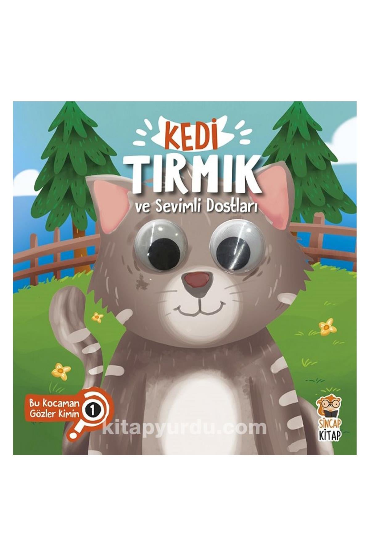 Sincap Kitap / Kedi Tırmık ve Sevimli Dostları - Bu Kocaman Gözler Kimin? Çok Renkli
