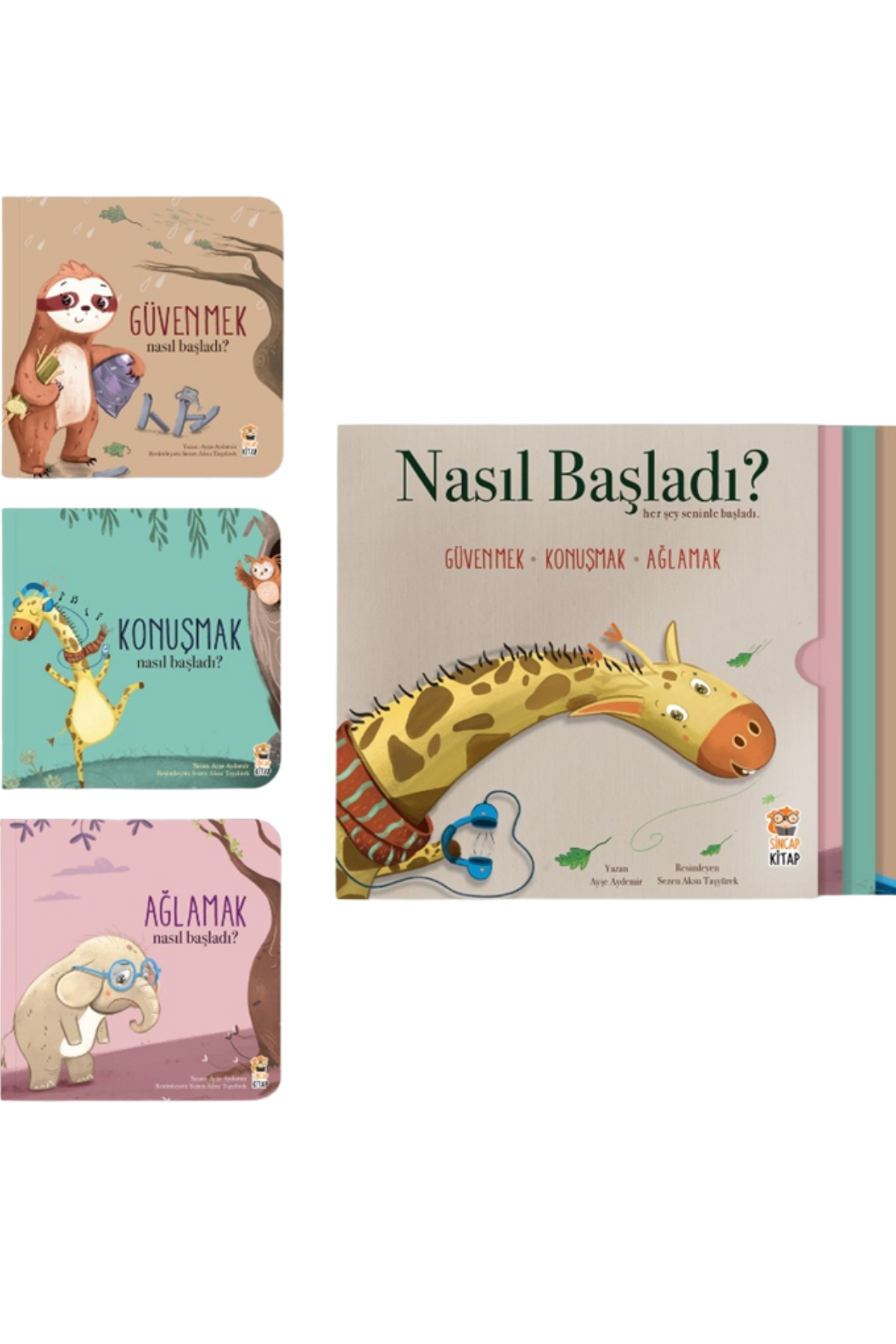 Sincap Kitap / Nasıl Başladı?  Her Şey Seninle Başladı Set 1 Çok Renkli
