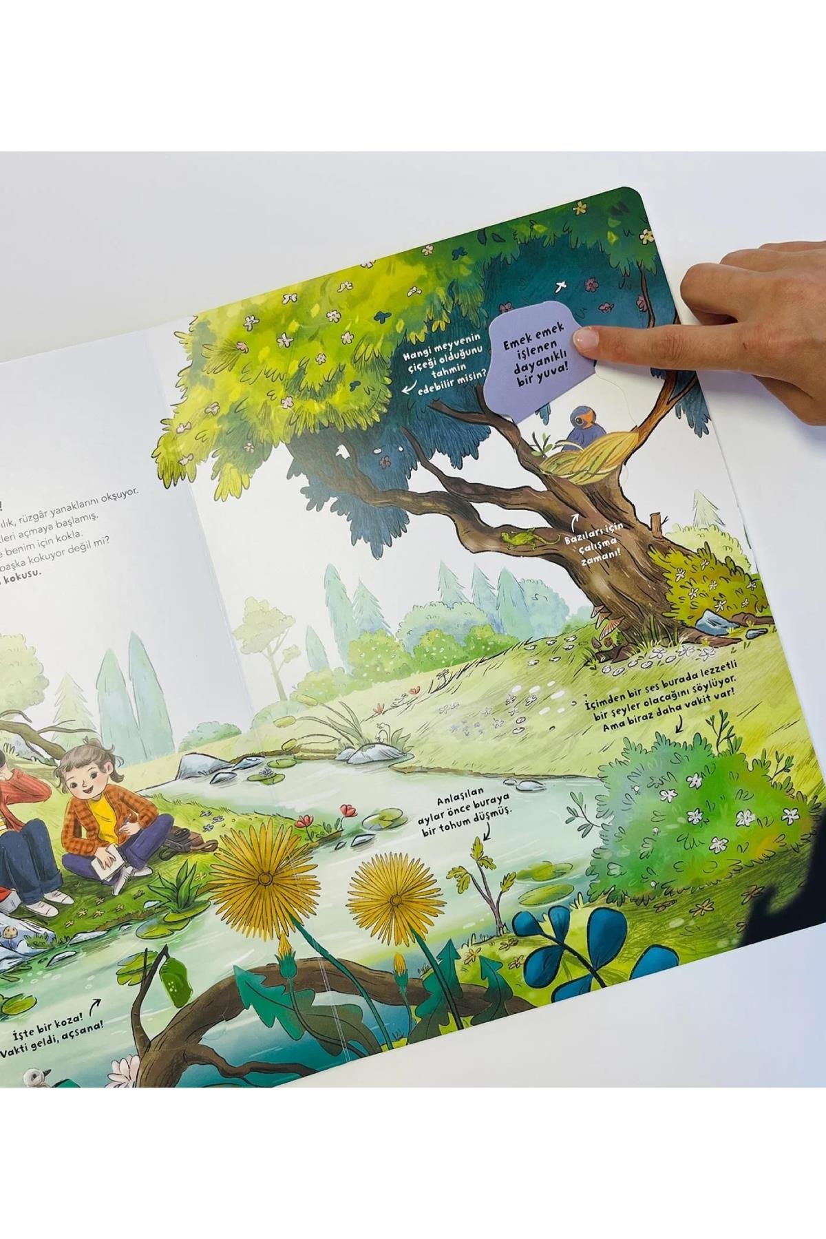 Sincap Kitap / Ne Sorsan Bilir Minik - Benim İlk Mevsimler Kitabım Çok Renkli