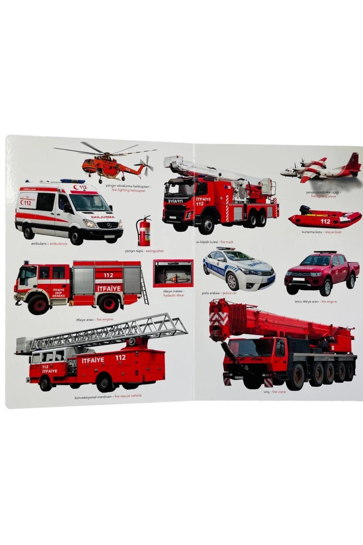 Sincap Kitap / Ne Sorsan Bilir Minik - İlk Büyük Araçlar Kitabım Çok Renkli