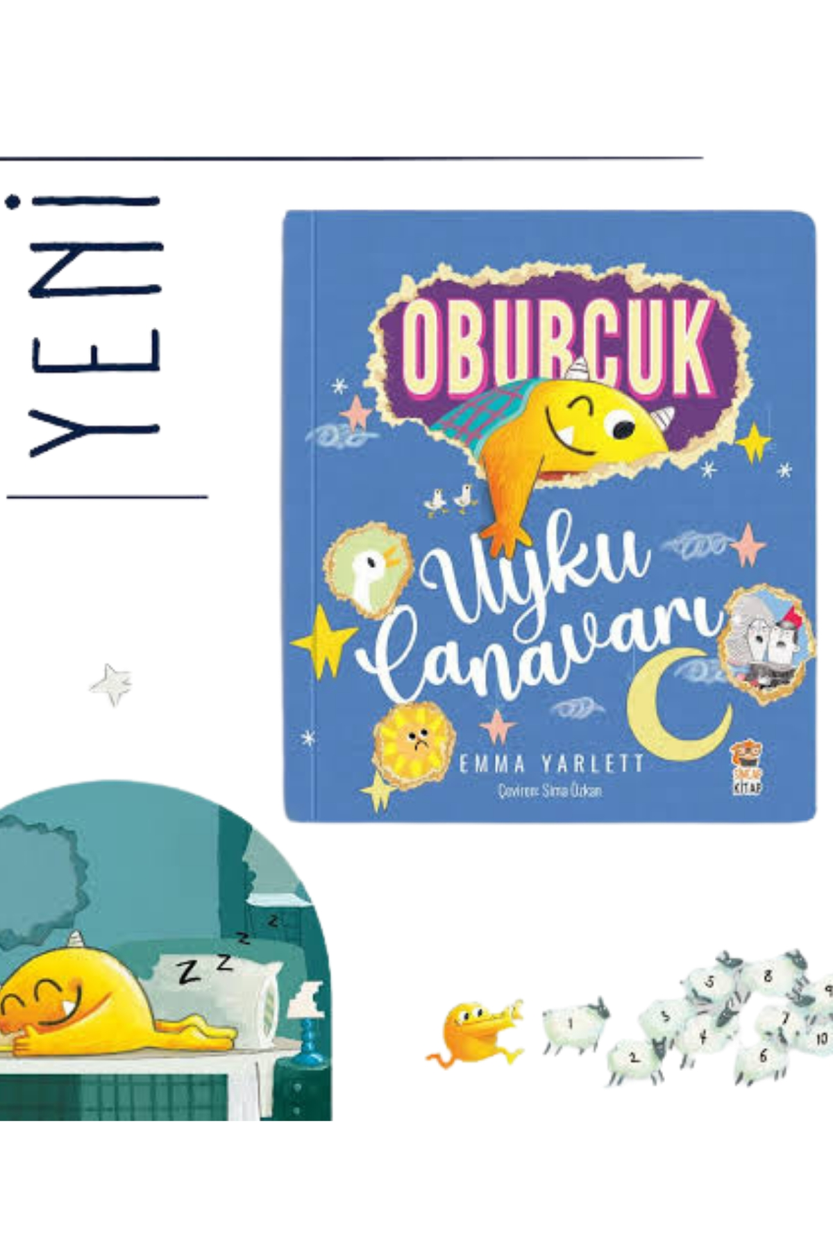 Sincap Kitap / Oburcuk- Uyku Canavarı Çok Renkli