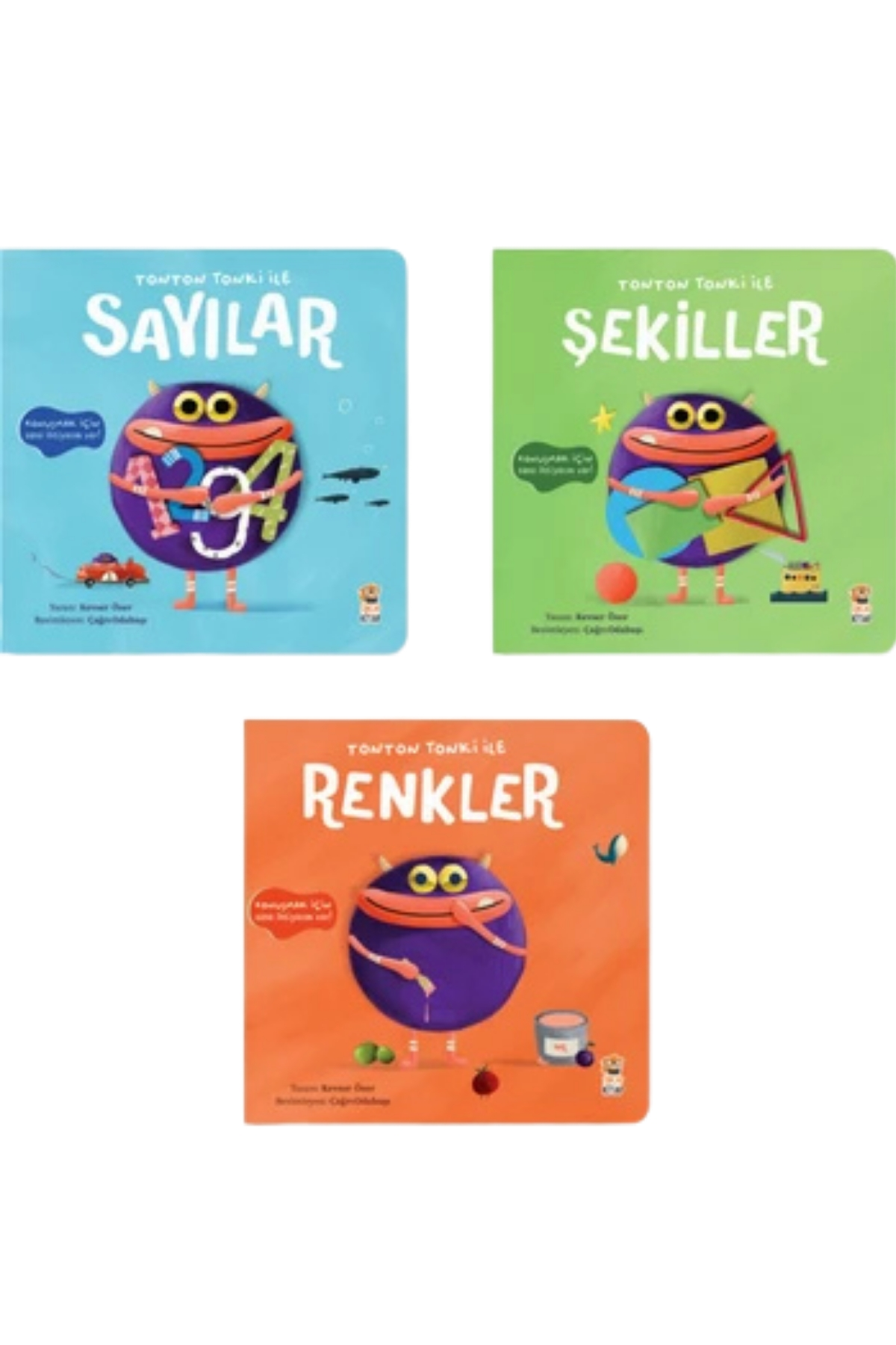 Sincap Kitap / Tonton Tonki İle Şekiller Çok Renkli