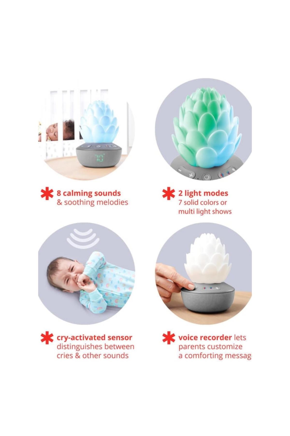 Skip Hop Ağlama Sensörlü Terra Baby Soother Çok Renkli