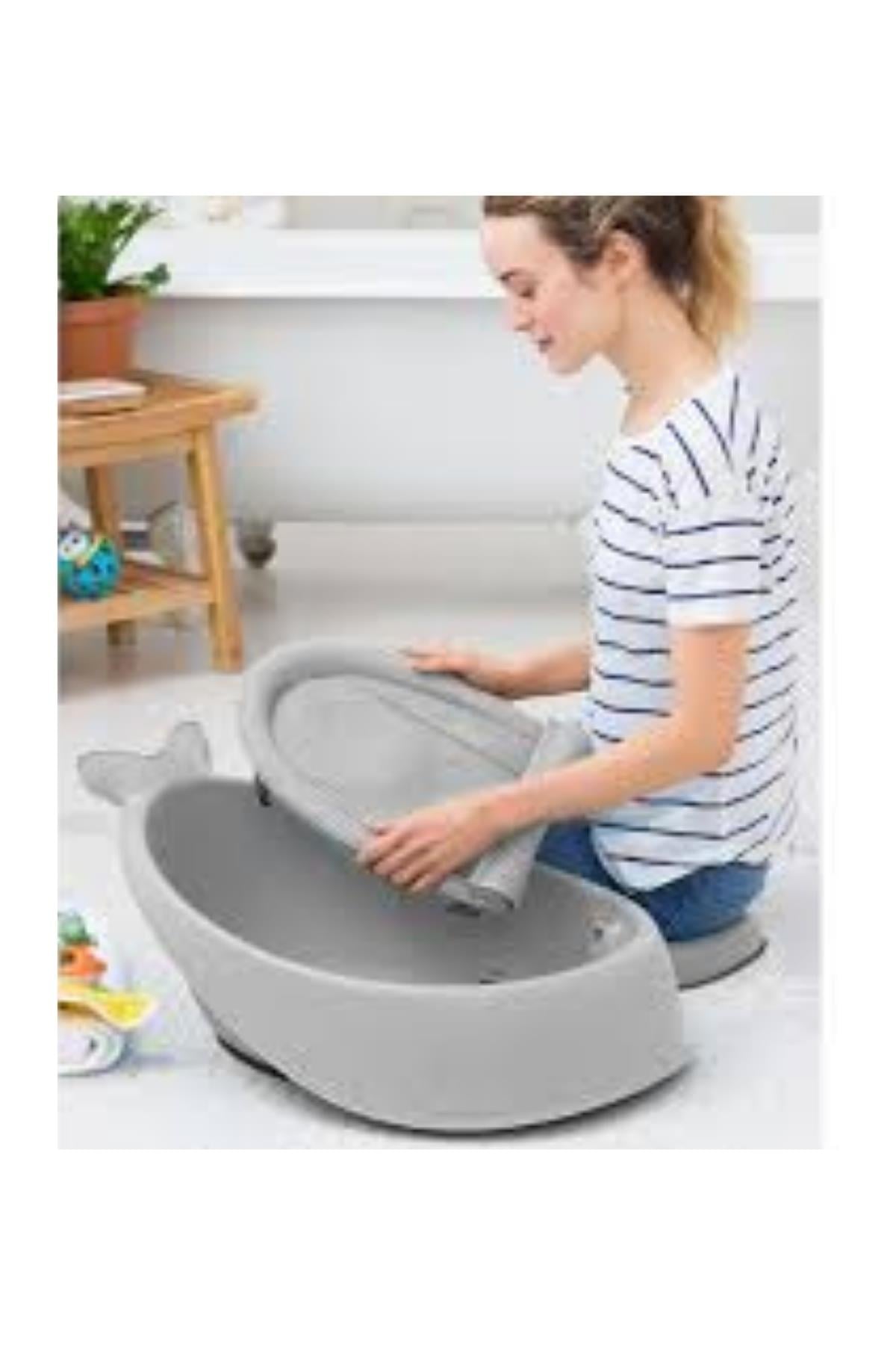 Skip Hop Moby 3 ü 1 Arada Akıllı Küvet Gri