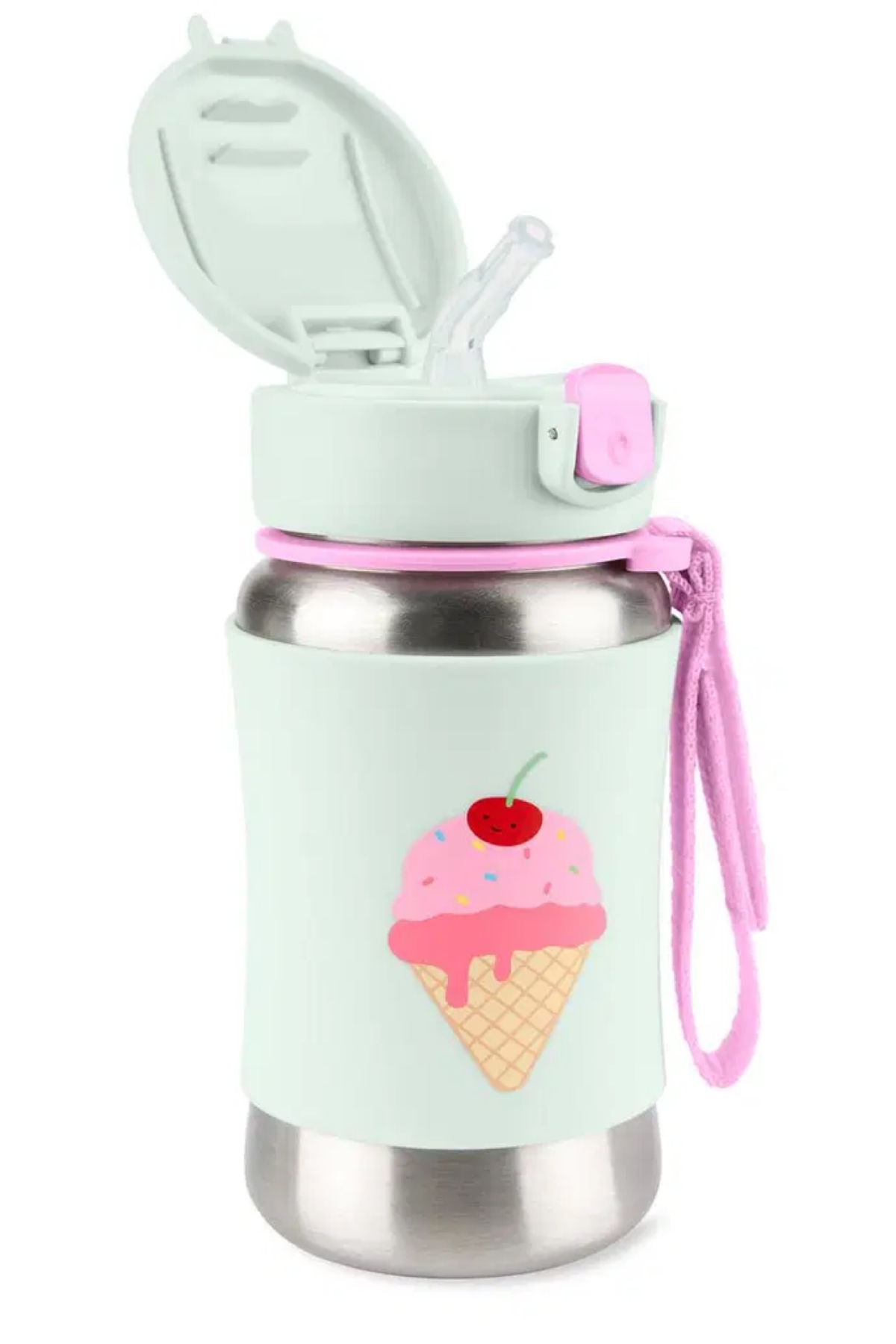 Skip Hop Spark Style Pipetli Paslanmaz Çelik Suluk Dondurma Çok Renkli